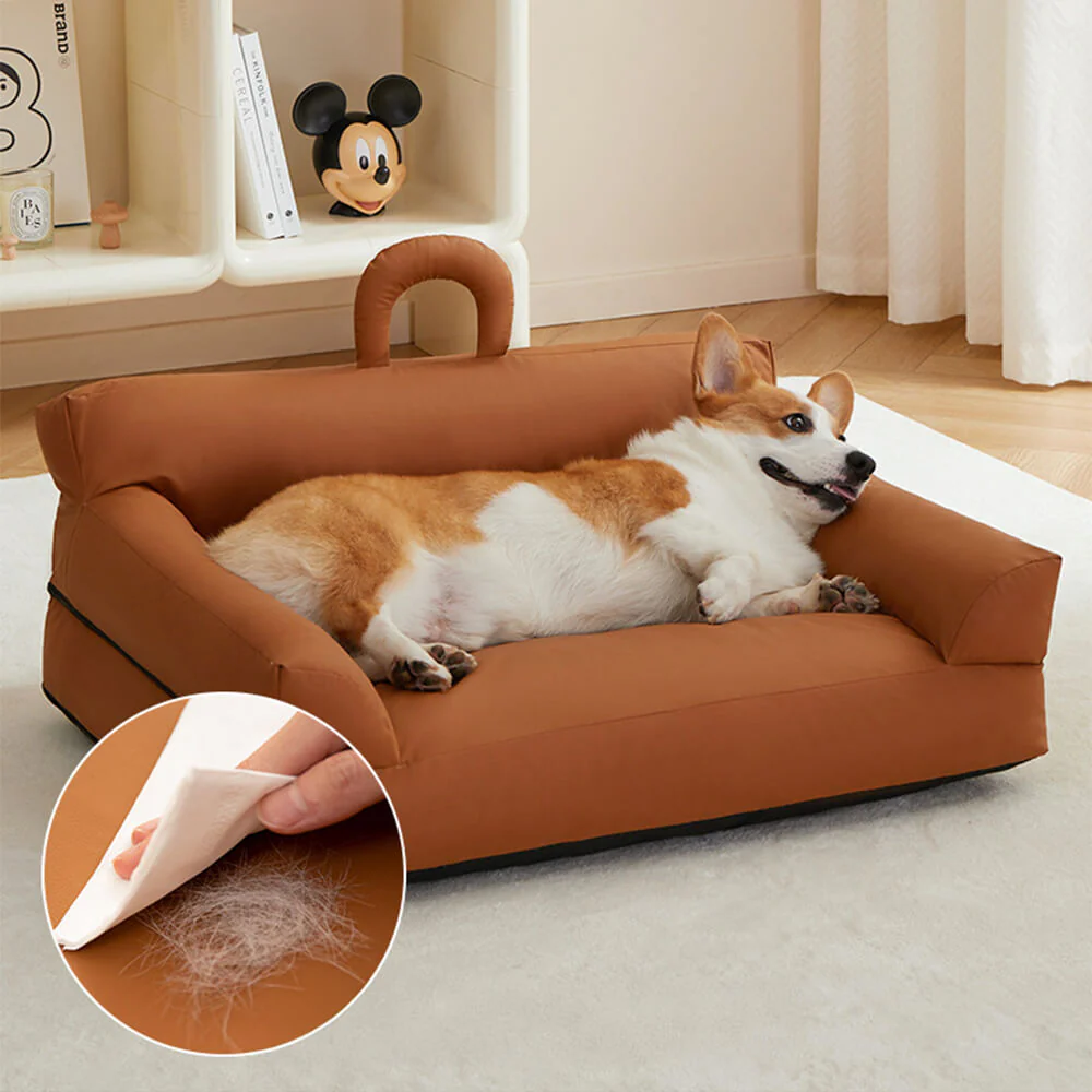 Modern Waterproof Comfortable Backrest Dog & Cat Sofa Bed