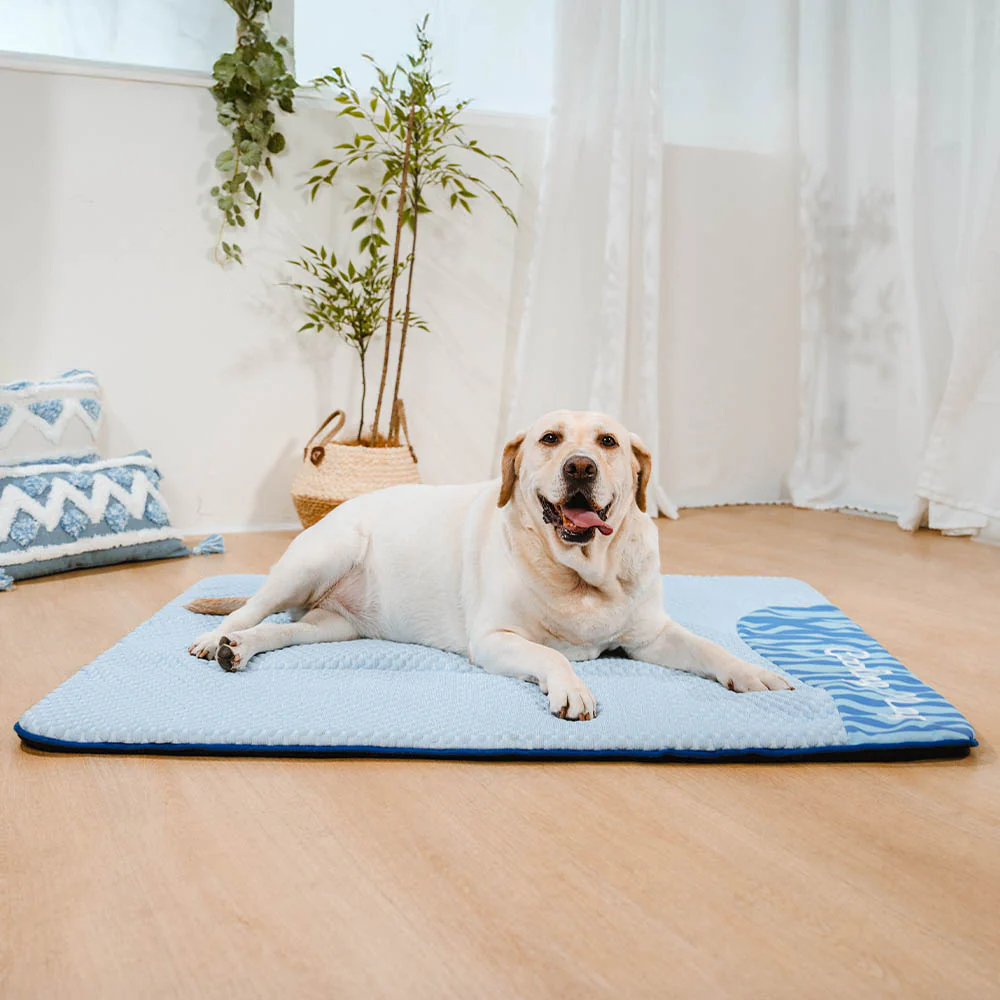 Large Washable Cooling Non-slip Dog Mat - Cooling Nap