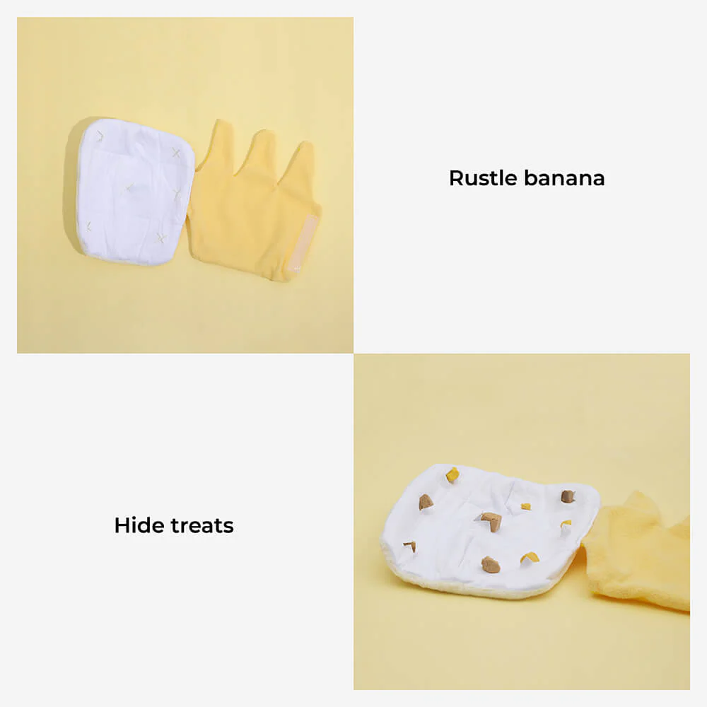 Plush Squeaky Dog Toys - Fruit