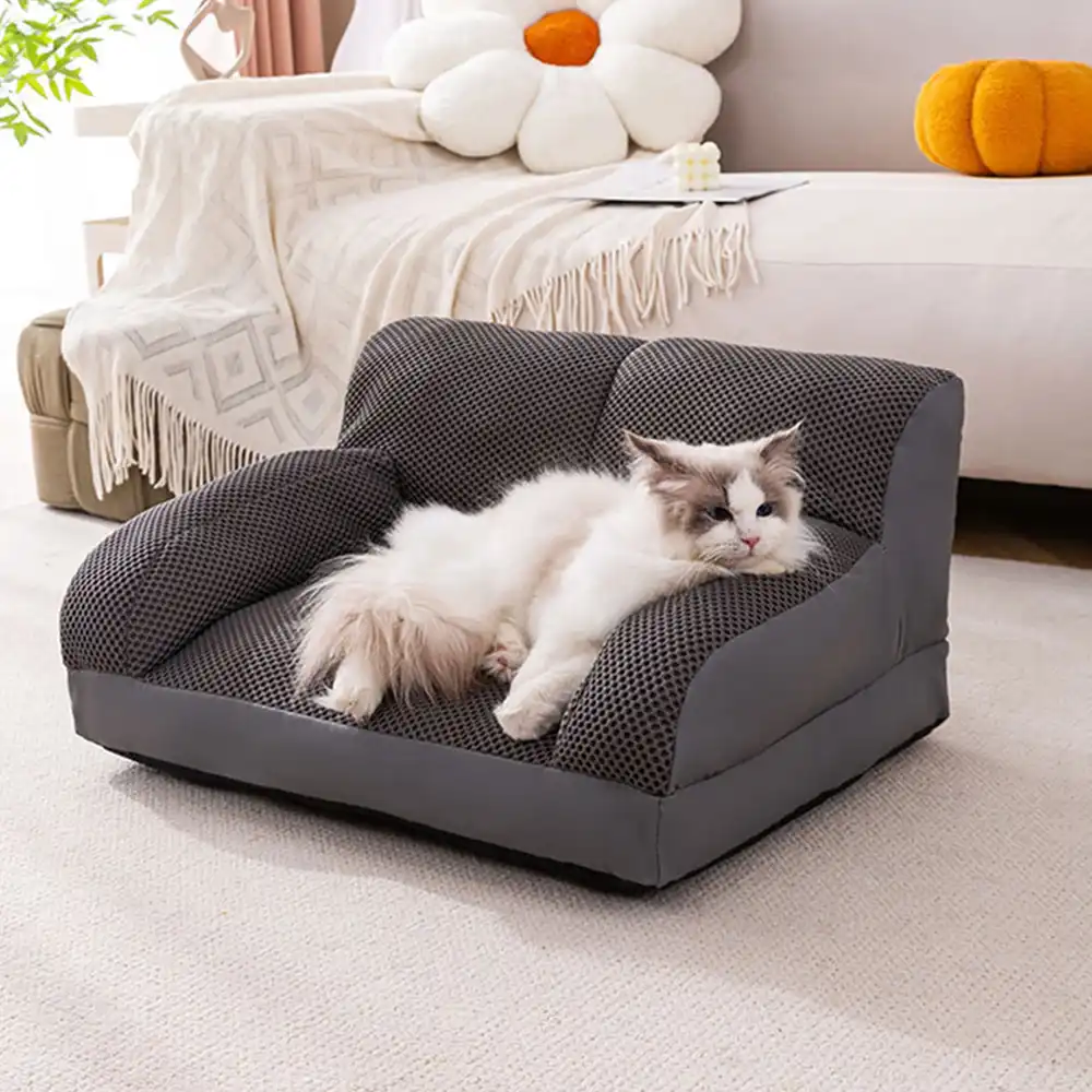 Large Breathable Scratch-Resistant Washable Cats & Dogs Sofa Bed