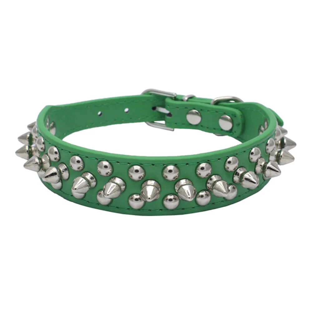 Studded Pet Cool Multicolor Collars