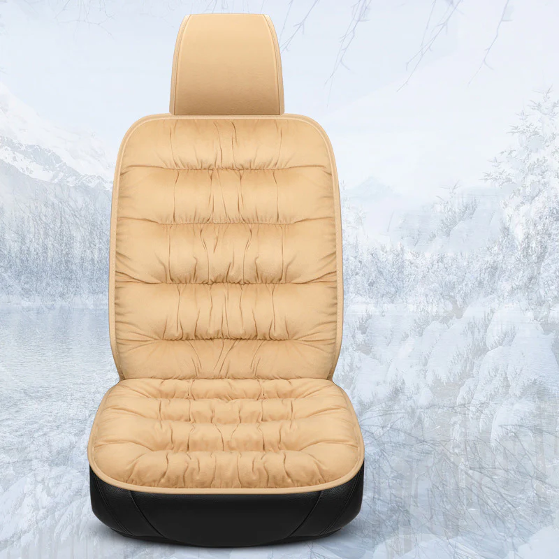 Thick Crystal Velvet Washable Human Pet Car Seat Cover