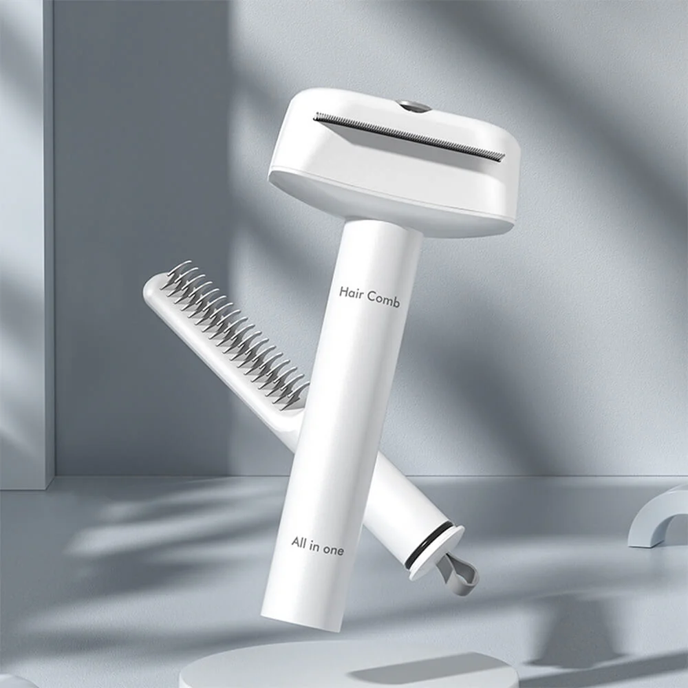 3 In 1 Deshedding Brush Pet Hair Grooming Comb