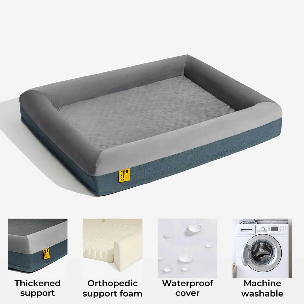 Premium Orthopedic Dog Bed Blissful Sleep With Joyful Play Digging Bed