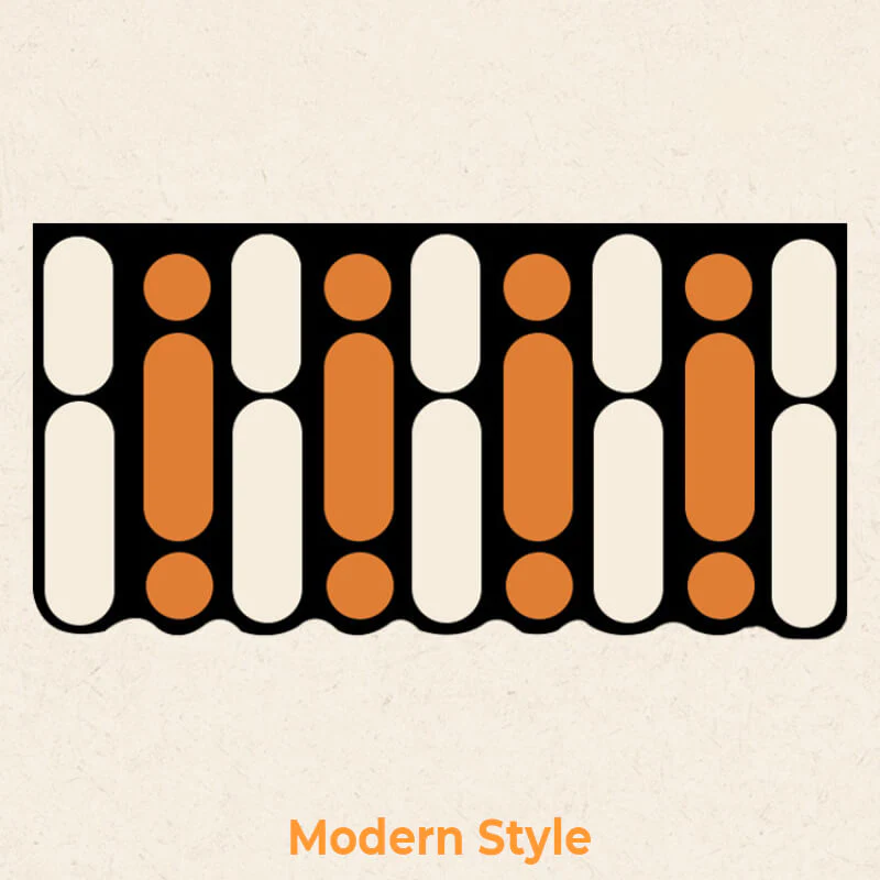 Modern Irregular-Shaped Chenille Scratch-Resistant Couch Cover