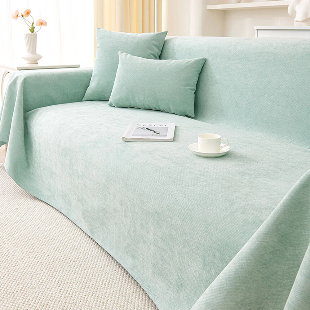 Soft and Waterproof Scratch-Resistant Non-Linting Throw Couch Cover