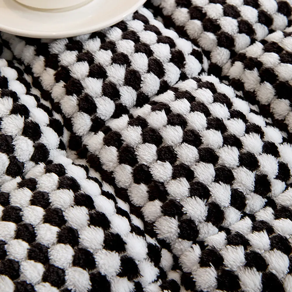 Thick Quilted Anti-Slip Plush Dot Pet-Friendly Pad Couch Cover