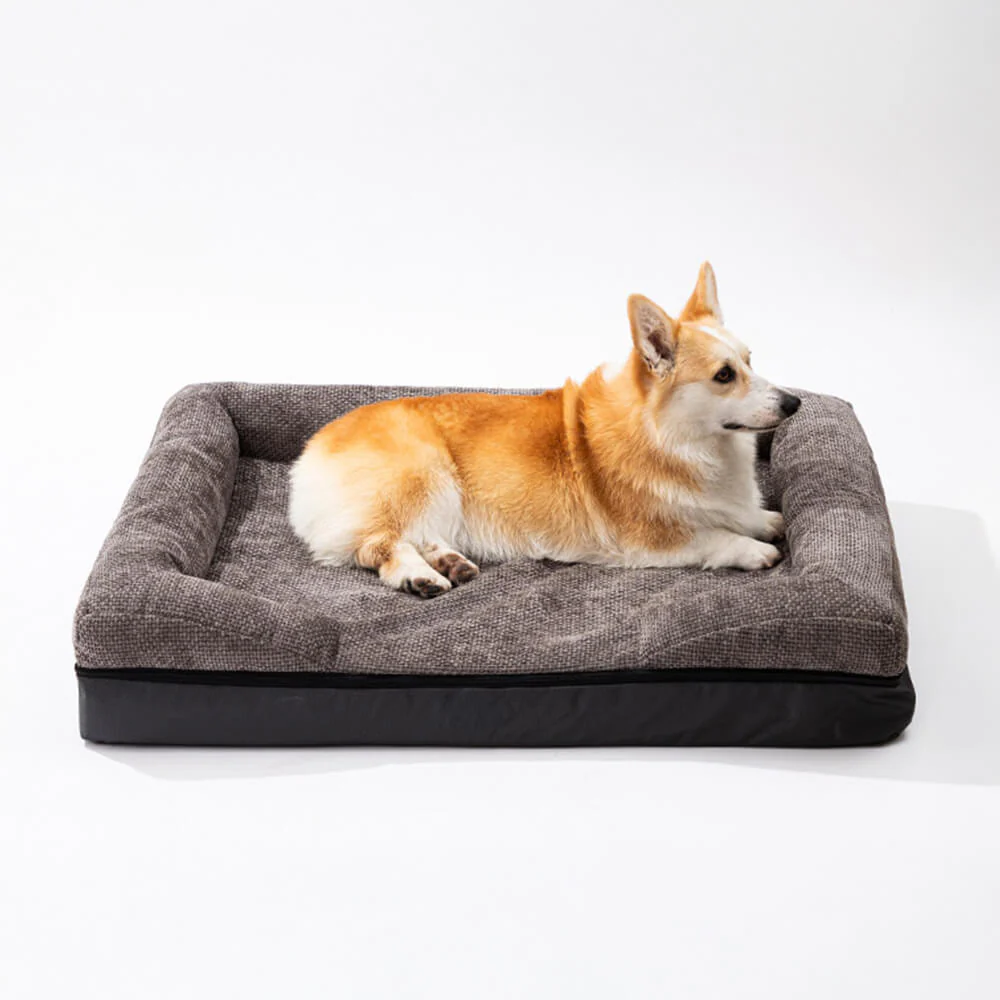 Spacious Cozy Durable Orthopedic Washable Dog & Cat Bed