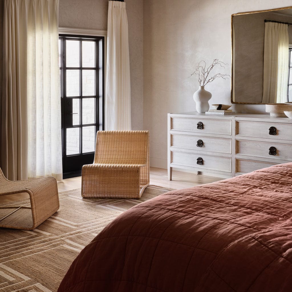 Stonewashed Linen Quilt