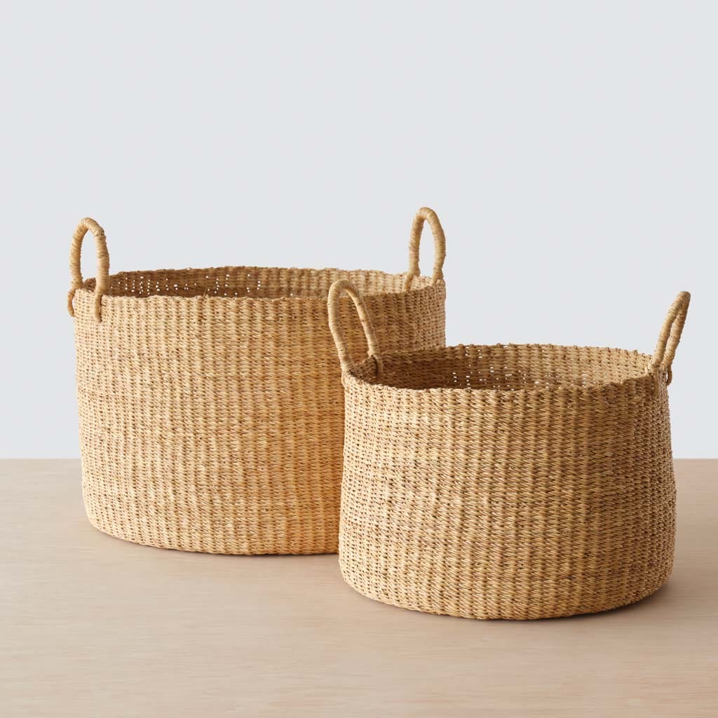 Bolga Floor Baskets