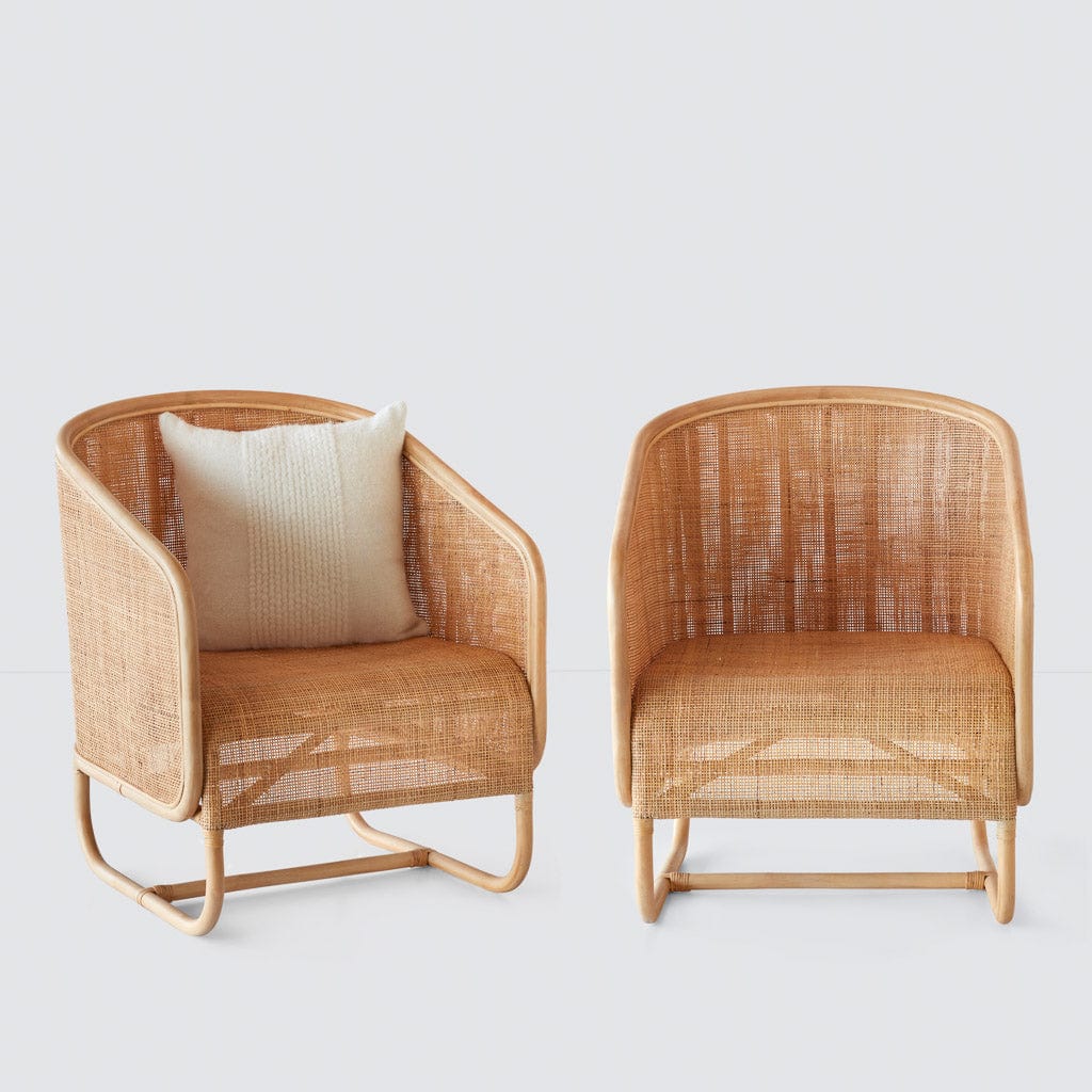Lindu Cane Lounge Chair
