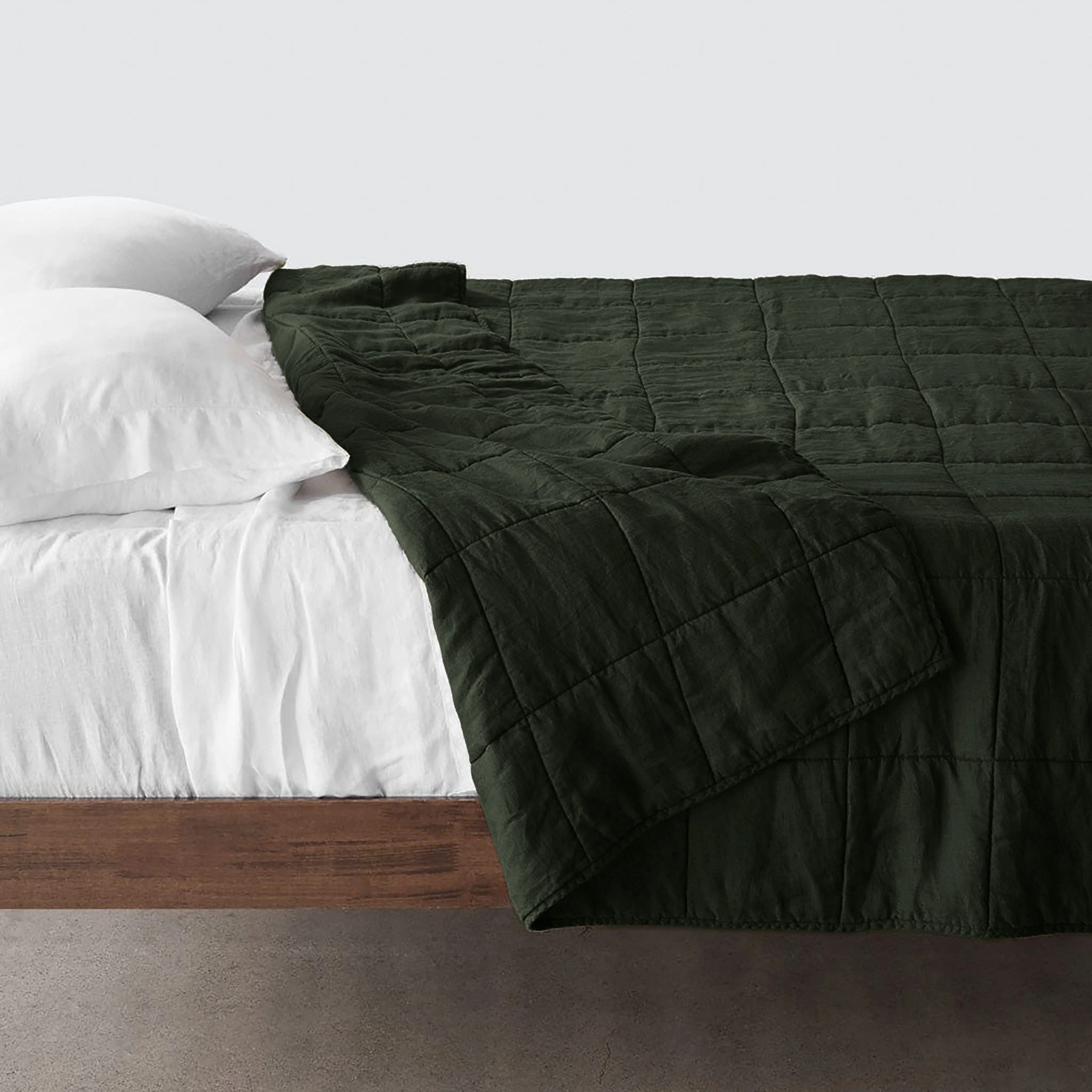 Stonewashed Linen Quilt