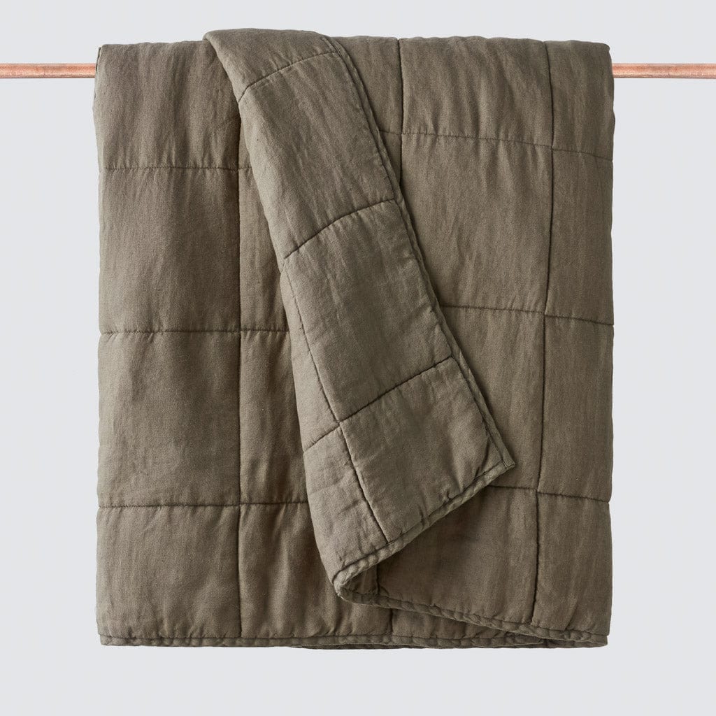 Stonewashed Linen Quilt