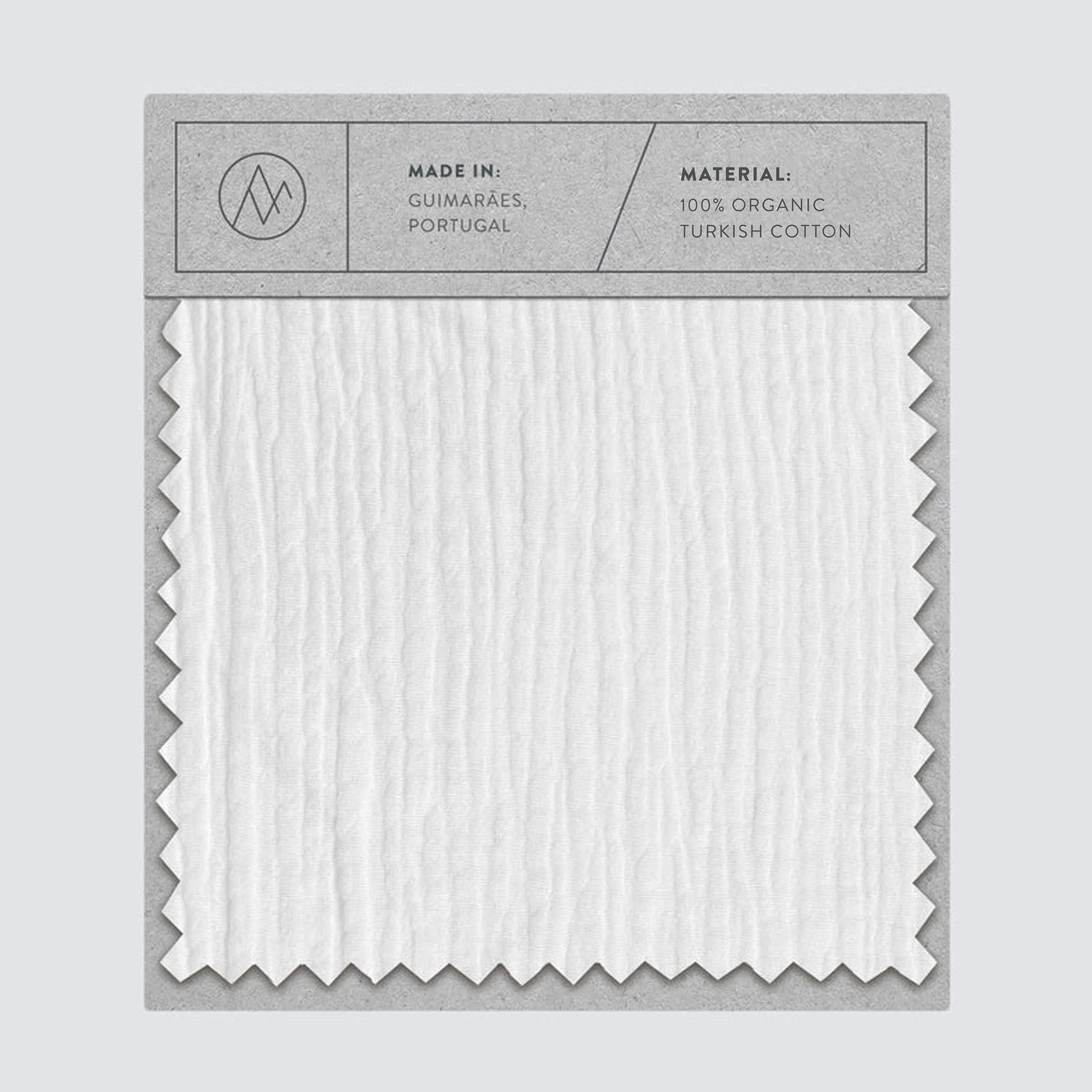 Organic Cotton Gauze Bedding Swatch