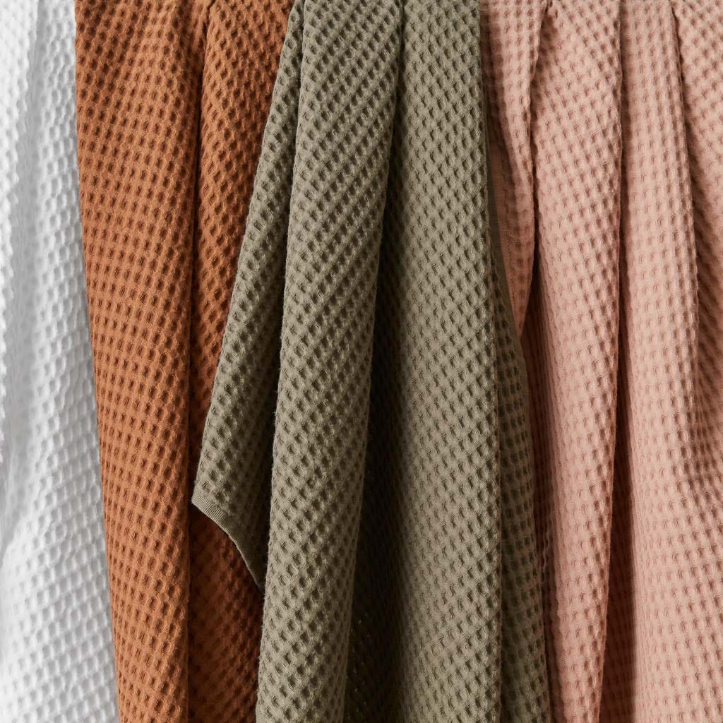 Mara Organic Waffle Towels