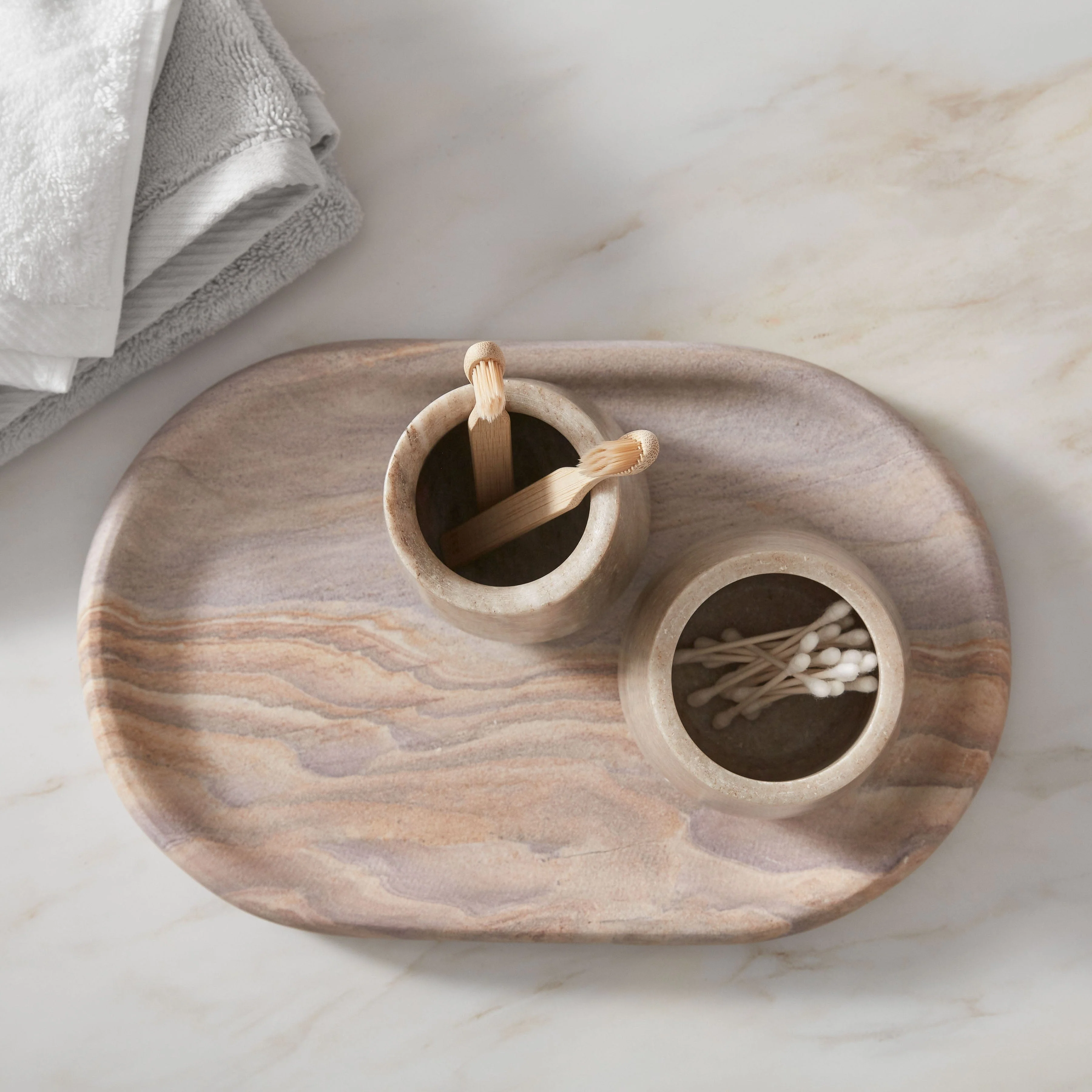 Riya Marble Canister