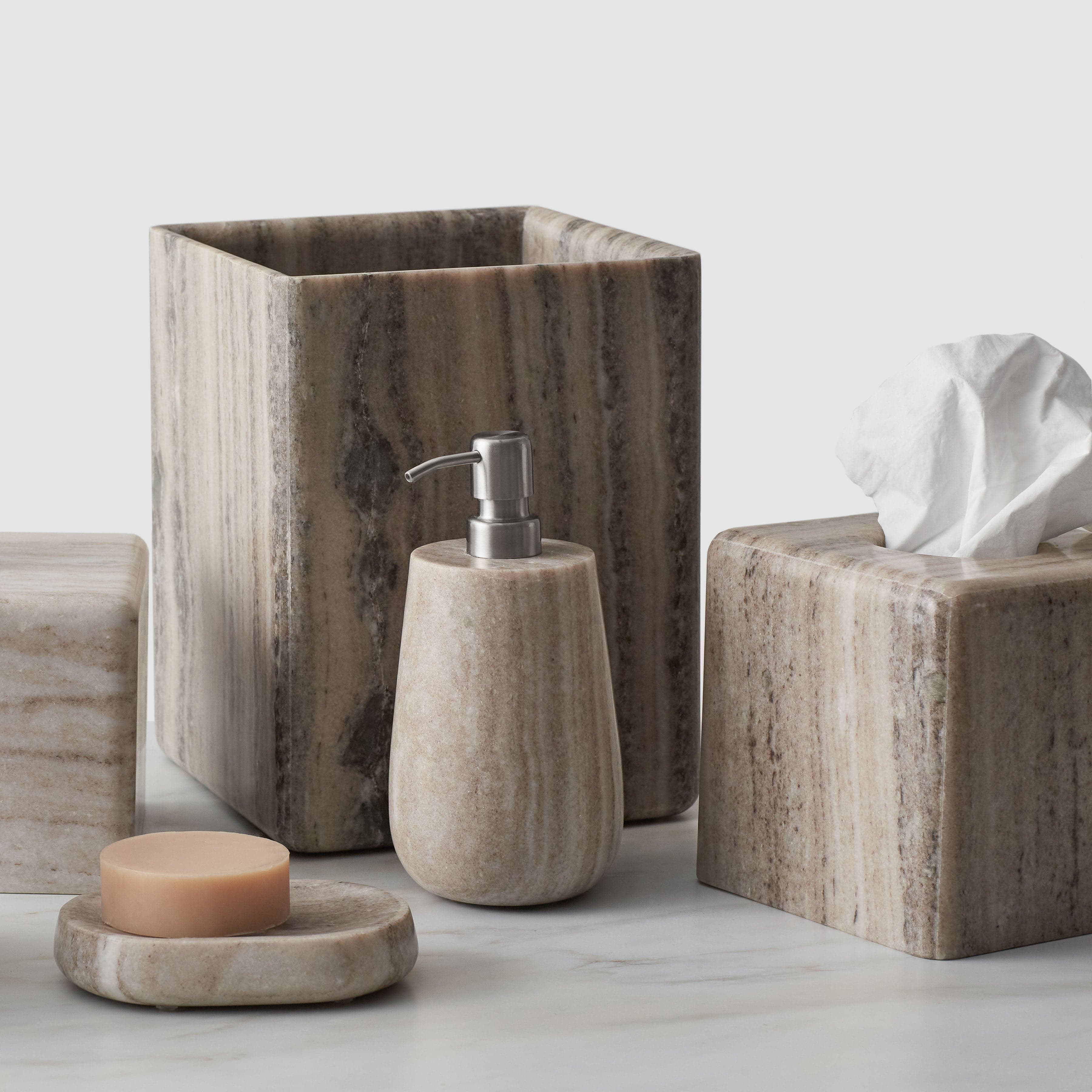 Riya Marble Tissue Box