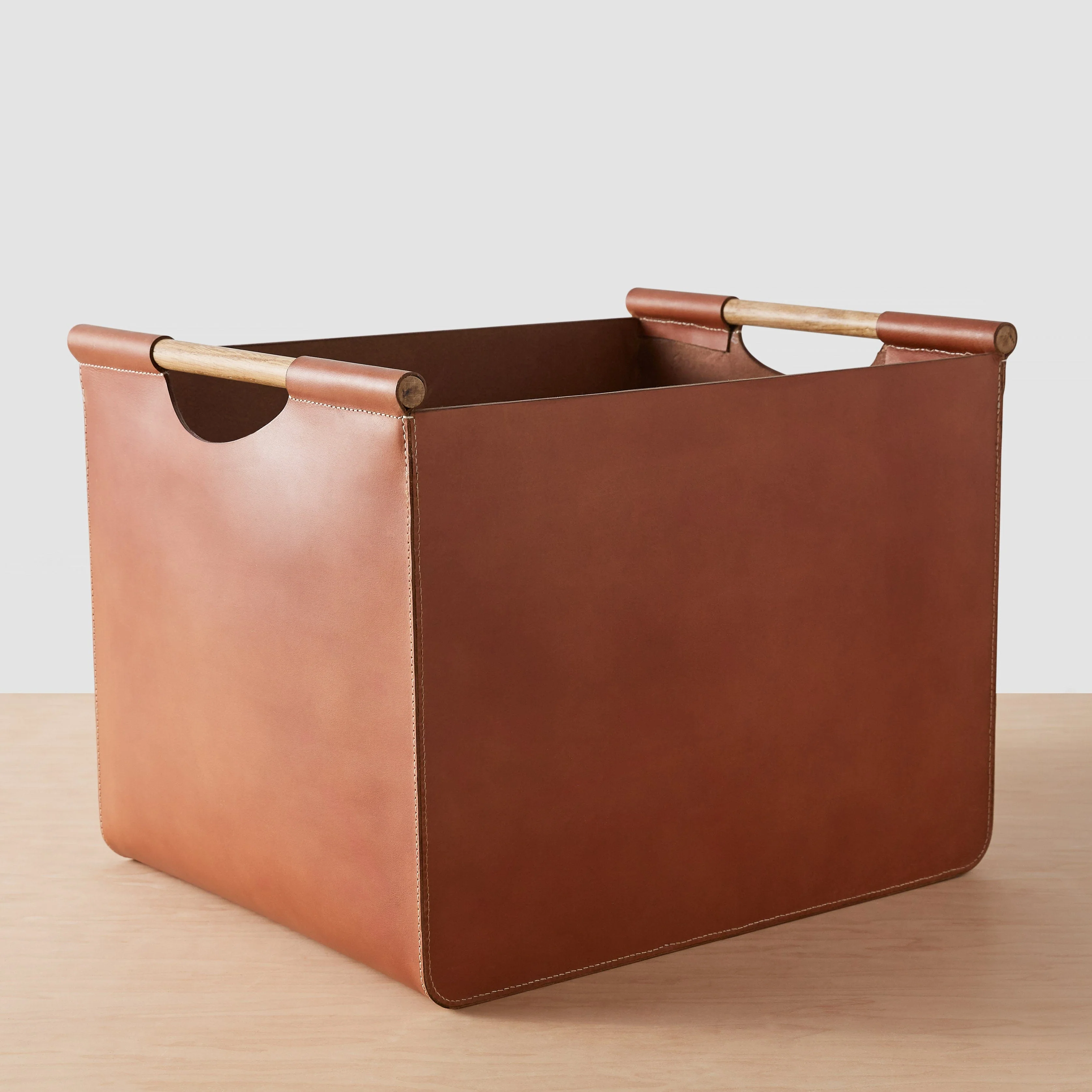 Prini Leather Bin