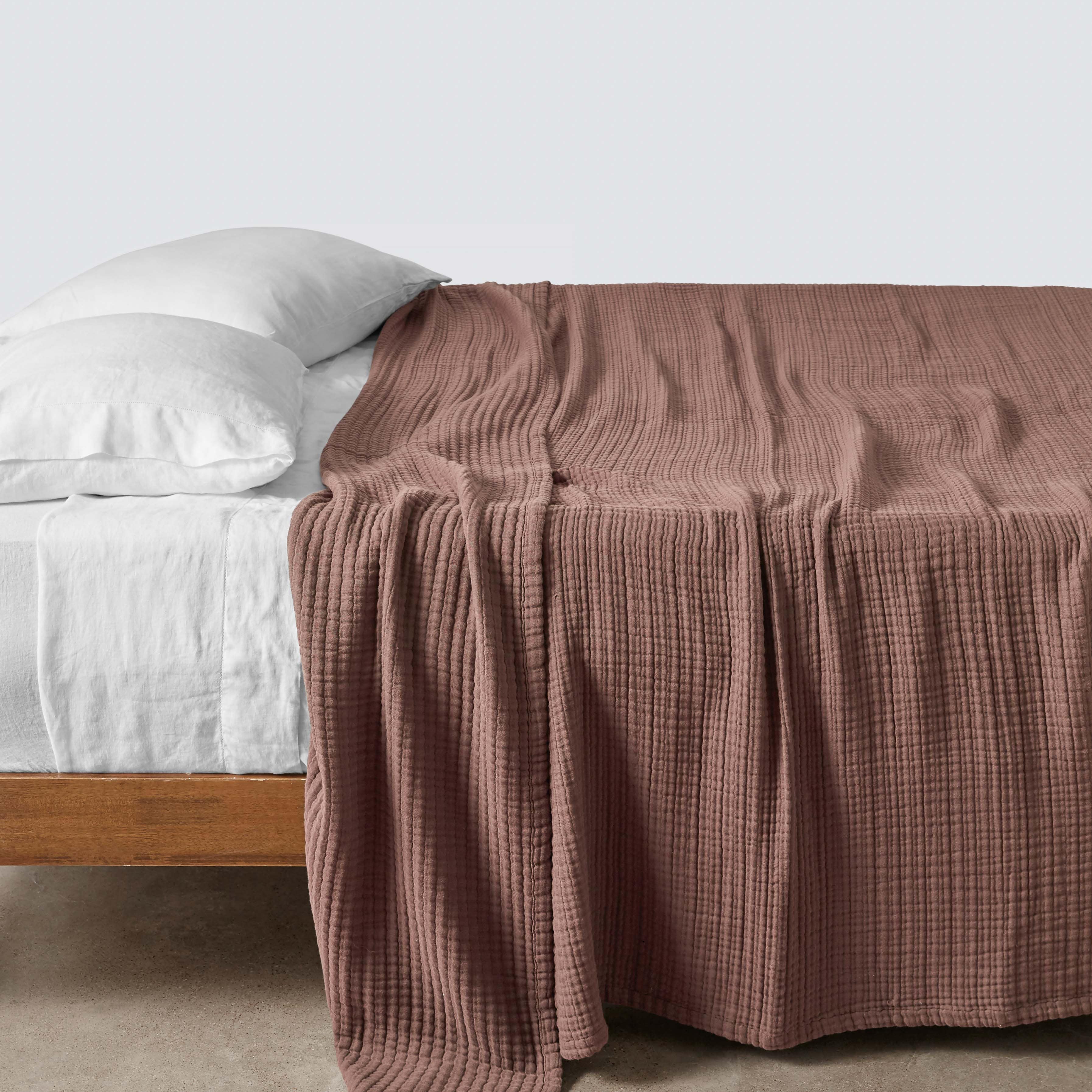 Organic Cotton Gauze Bed Blanket