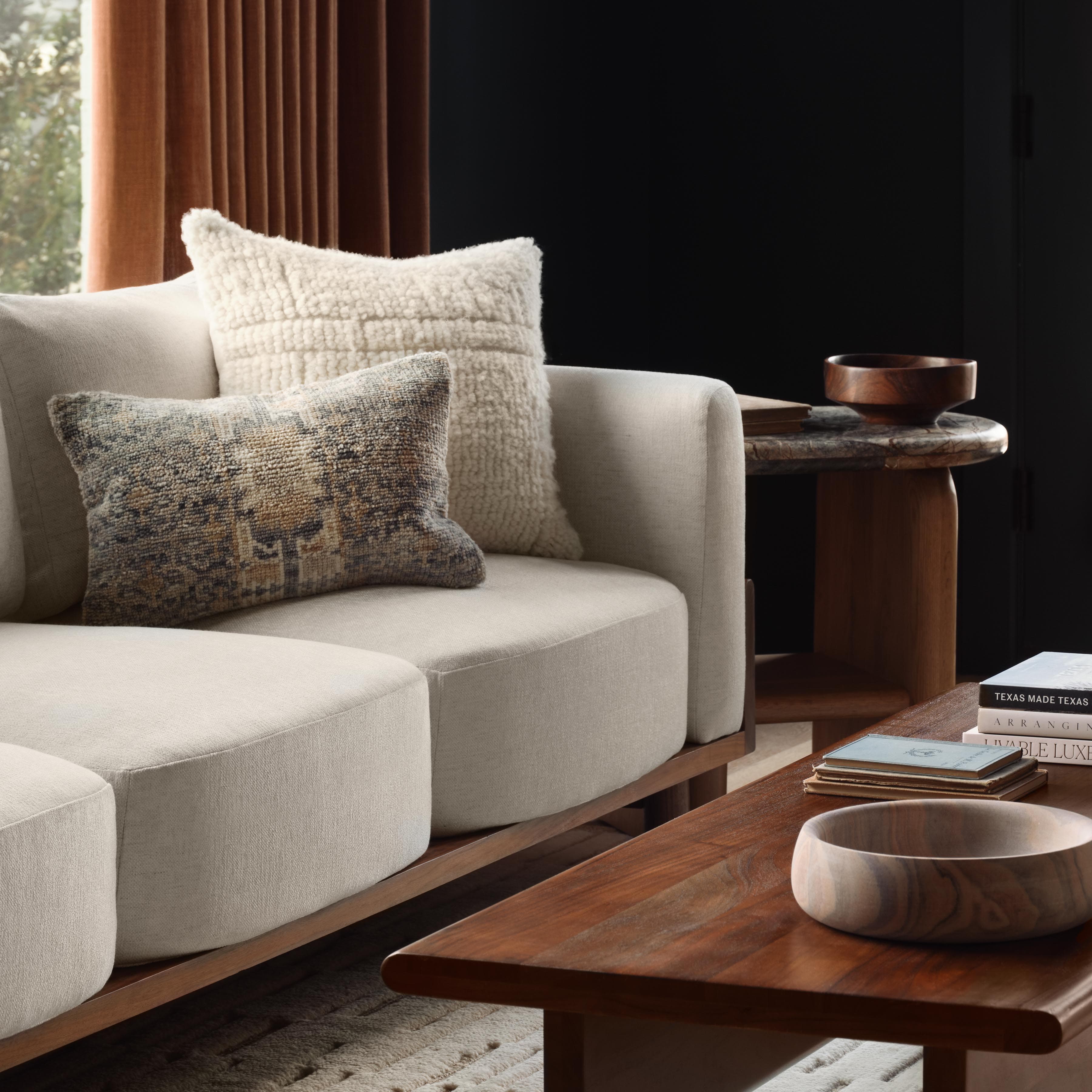 Krisha Hand-Knotted Lumbar Pillow