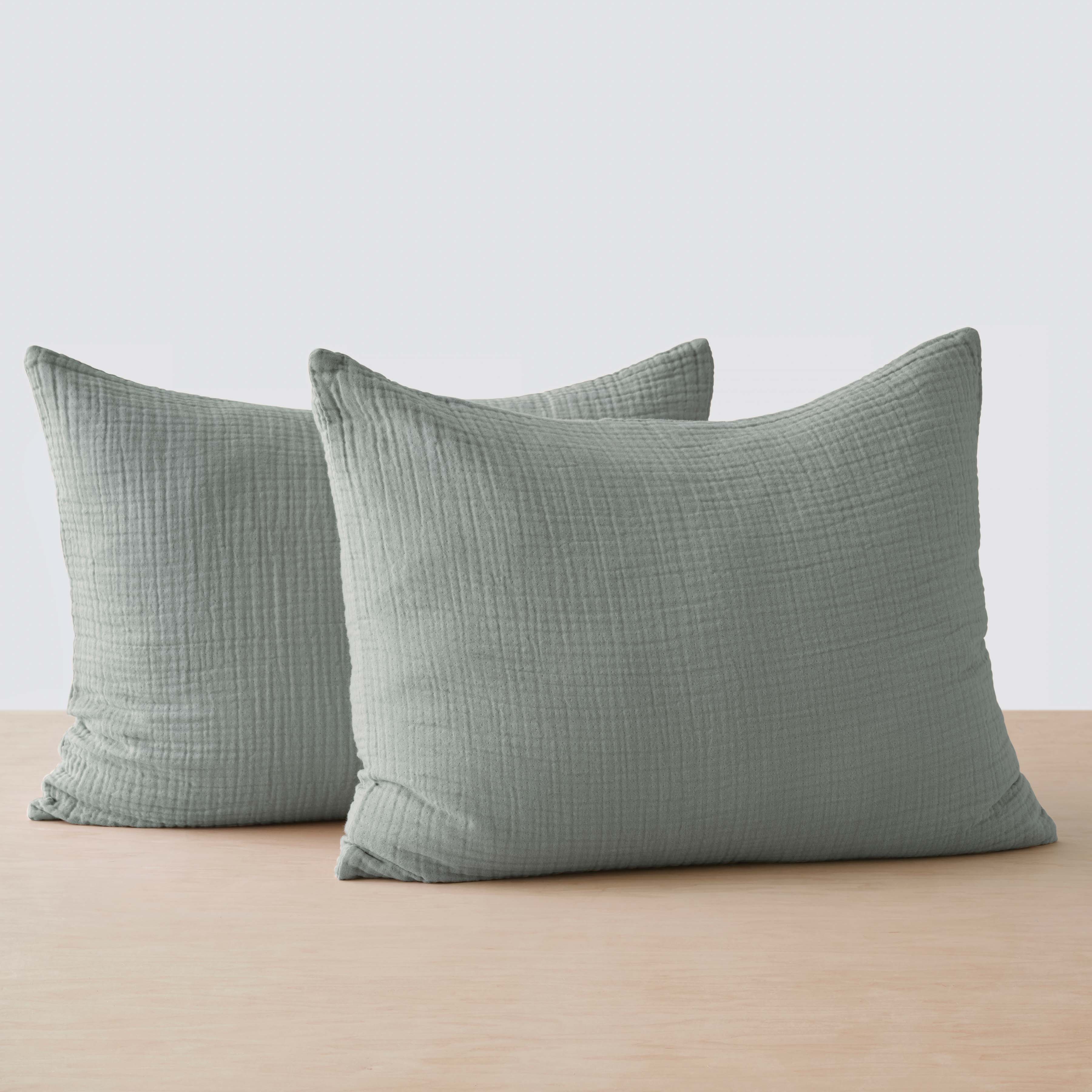 Organic Cotton Gauze Shams