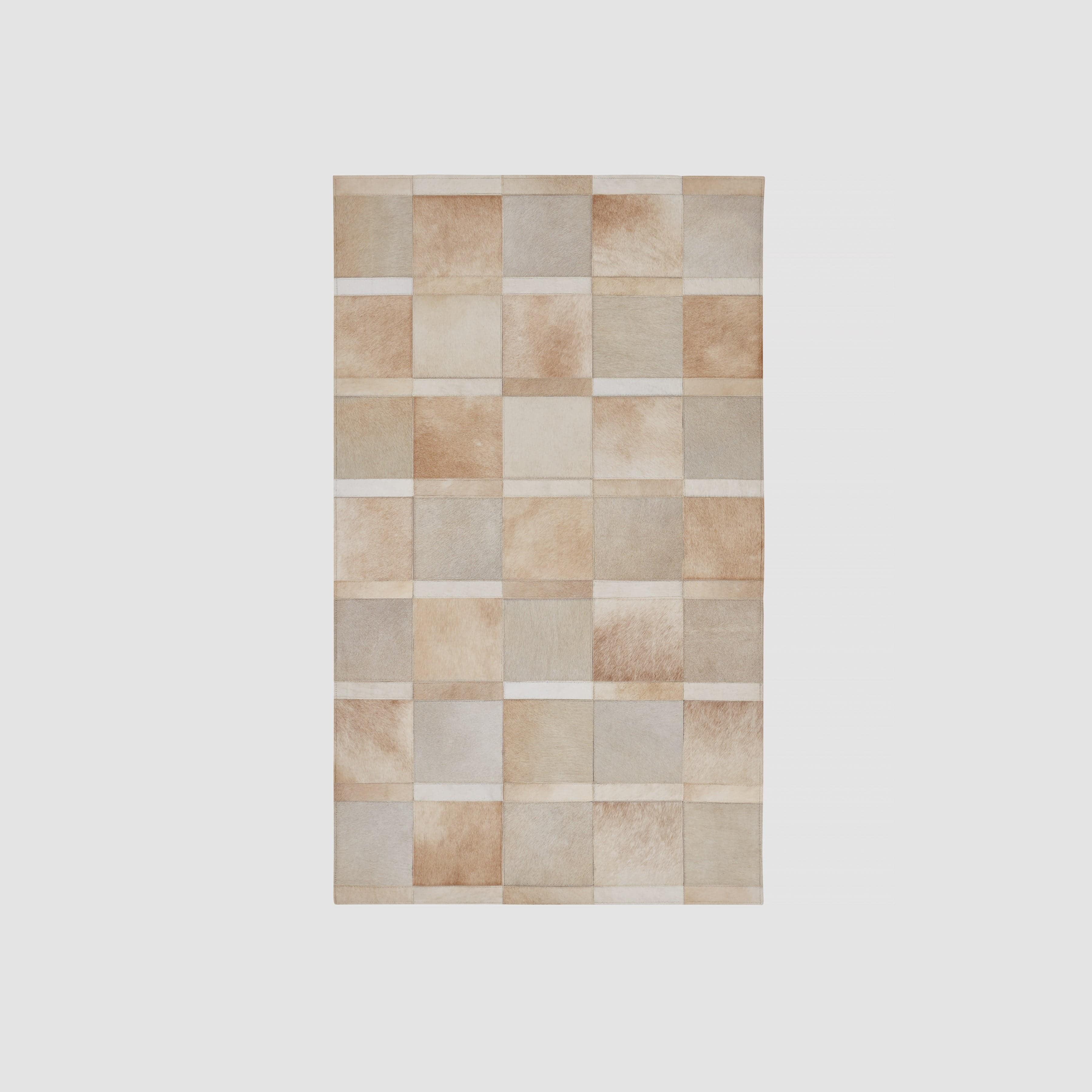Natali Cowhide Accent Rug
