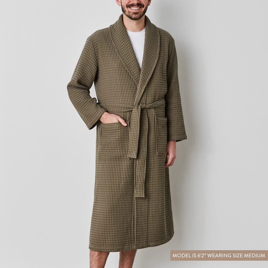 Mara Organic Waffle Robe