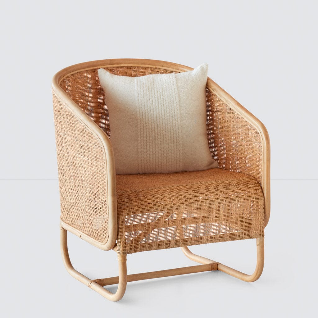 Lindu Cane Lounge Chair
