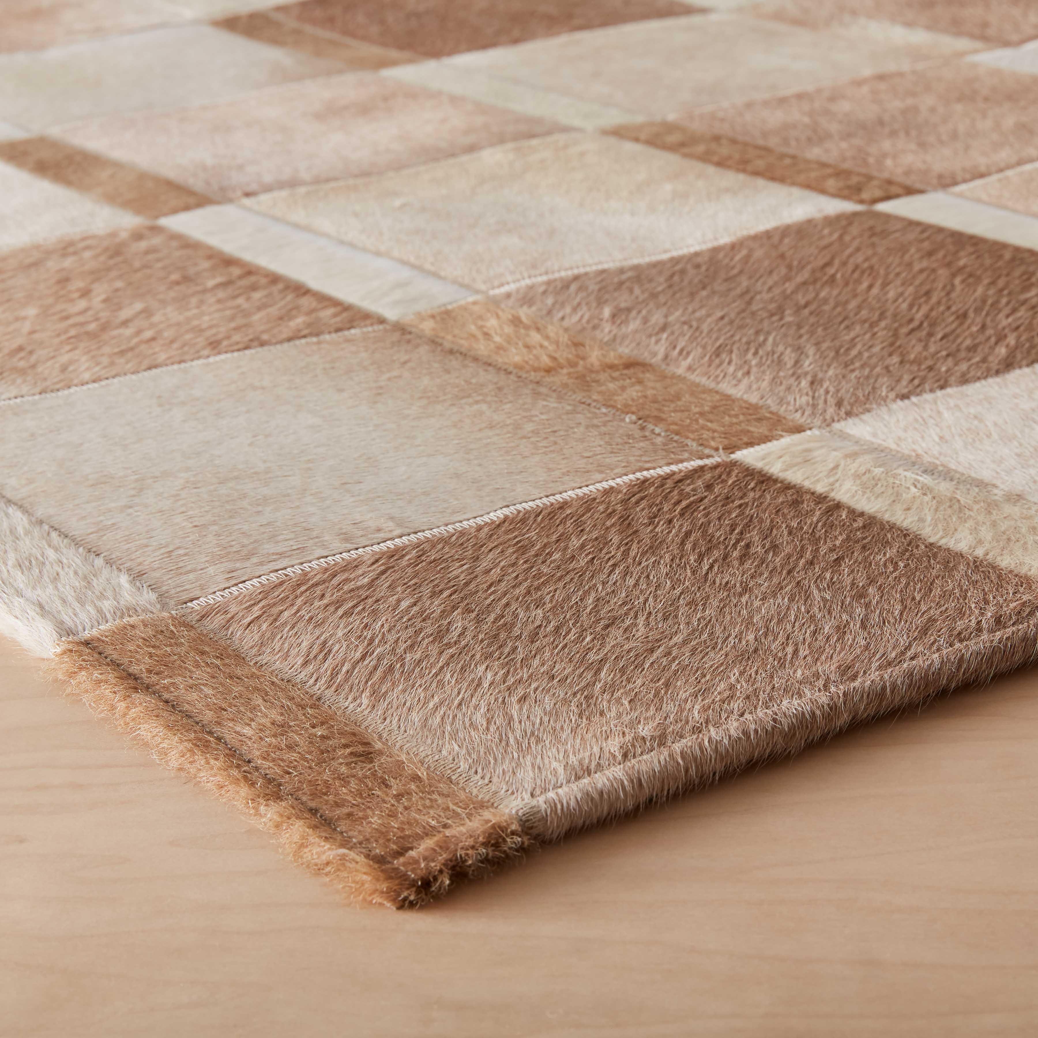 Natali Cowhide Accent Rug