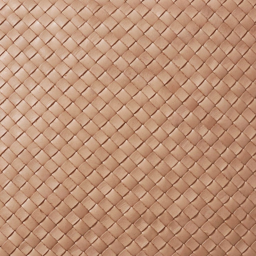 Dhara Leather Square Pillow