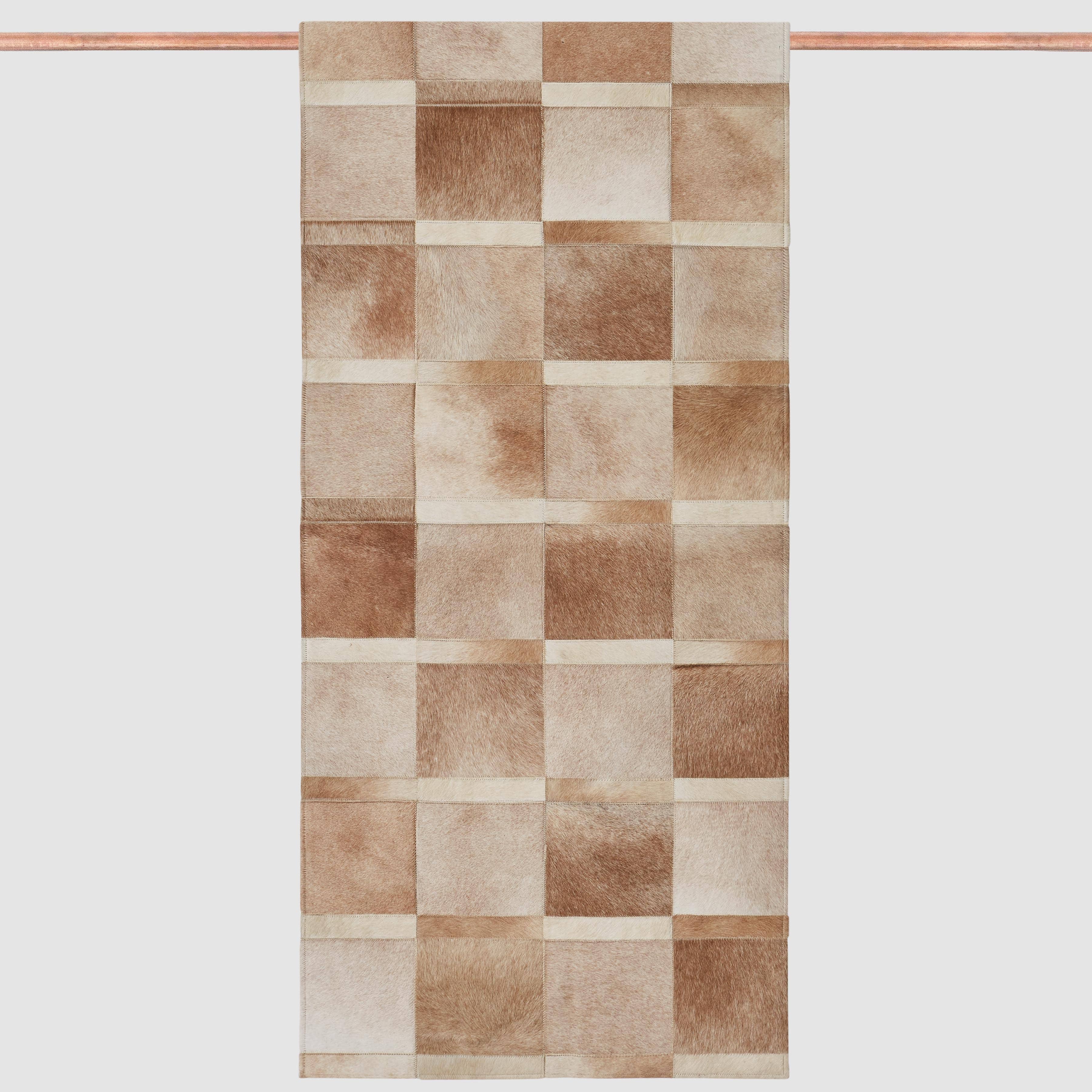 Natali Cowhide Accent Rug