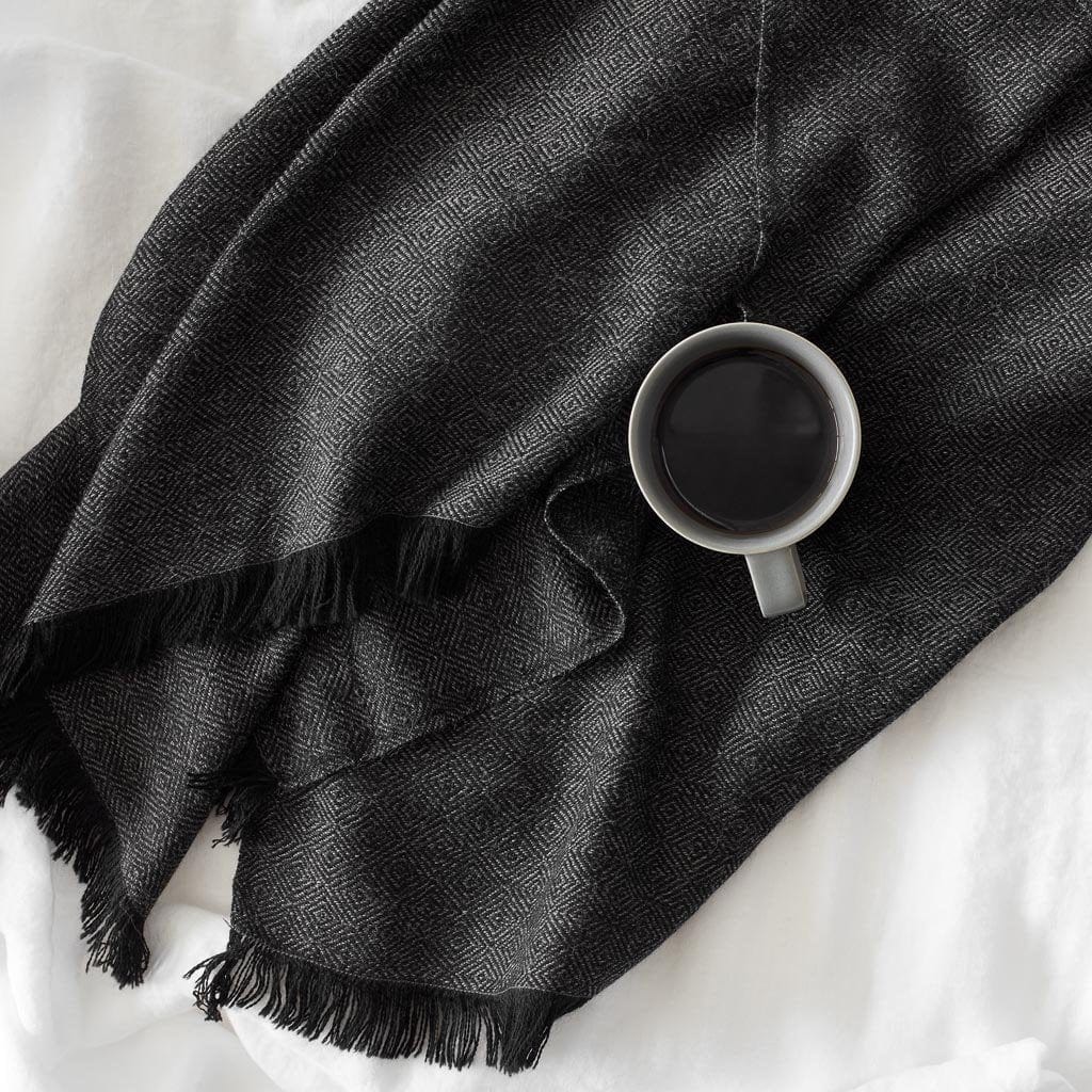 La Calle Alpaca Throw