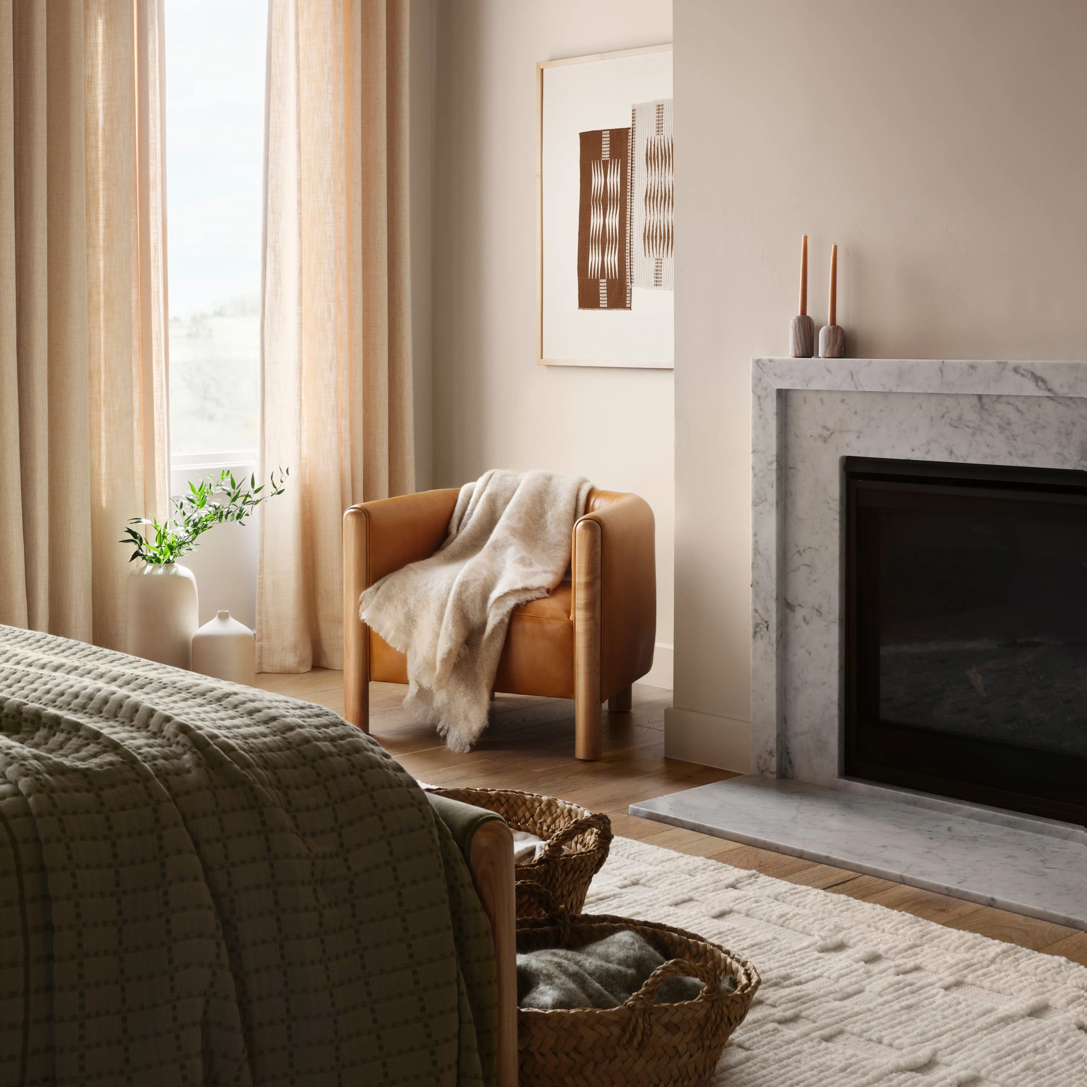 Mihki Wall Hanging - Mustard