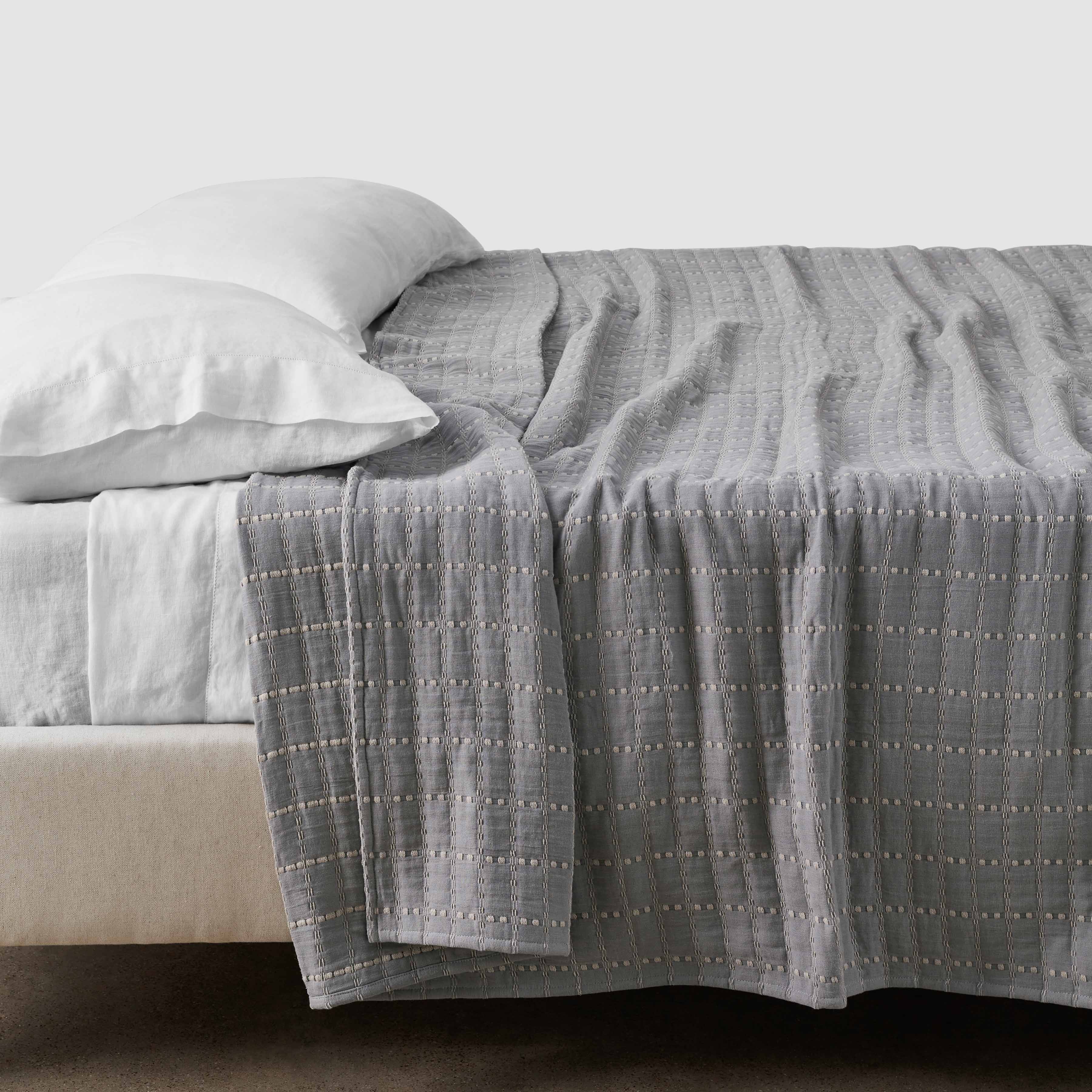 Naya Organic Cotton Quilted Bed Blanket