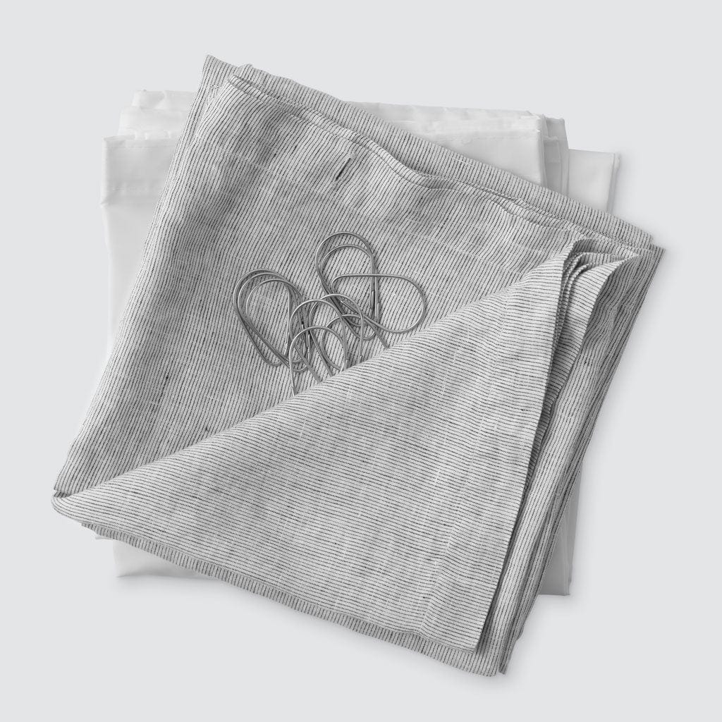 Stonewashed Linen Shower Curtain