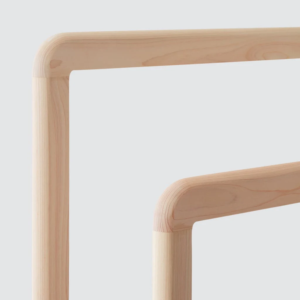 Hinoki Wood Standing Rack