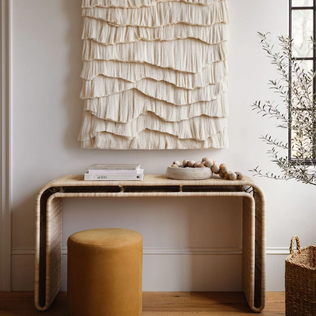 Penida Wicker Console Table