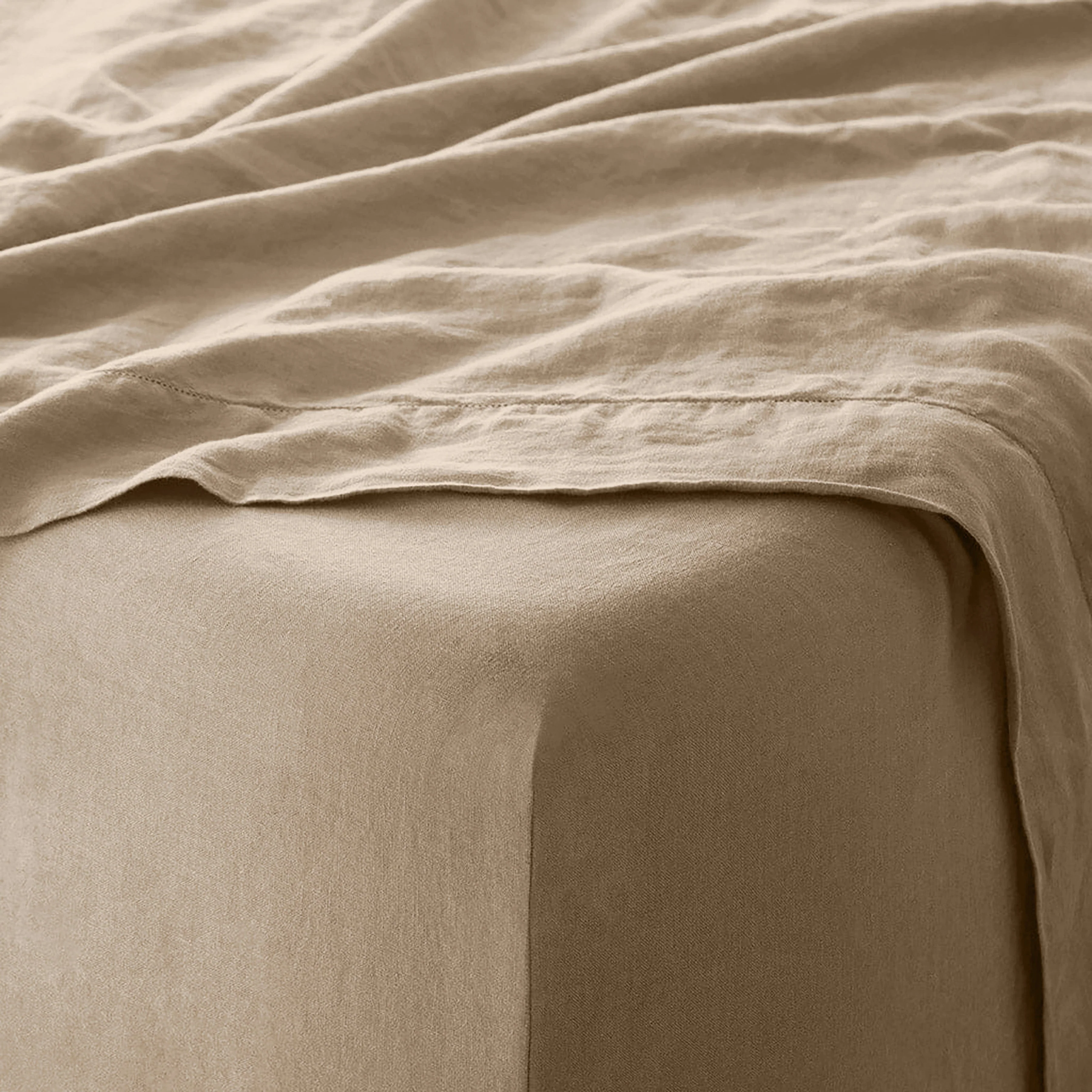Stonewashed Linen Sheet Set