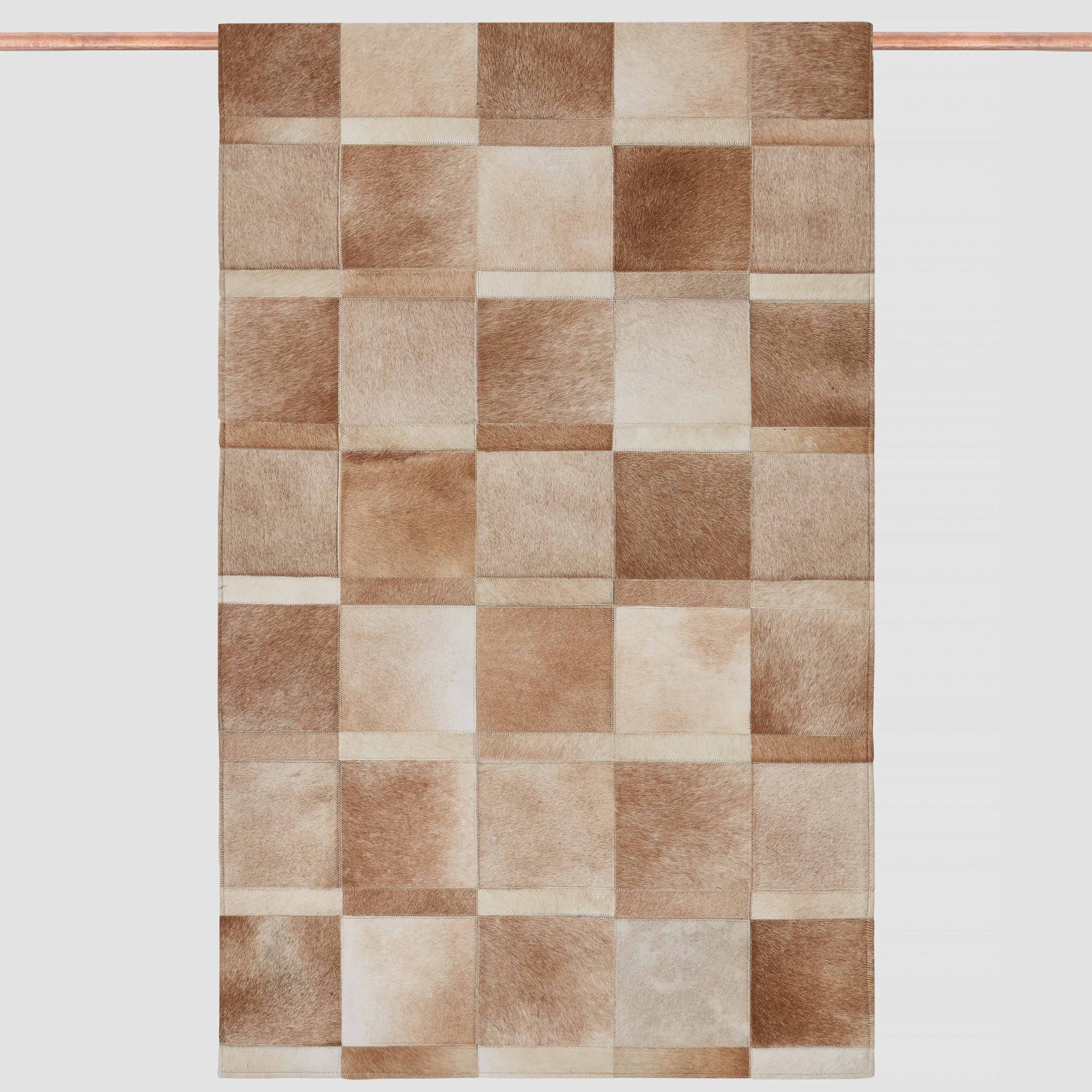 Natali Cowhide Accent Rug