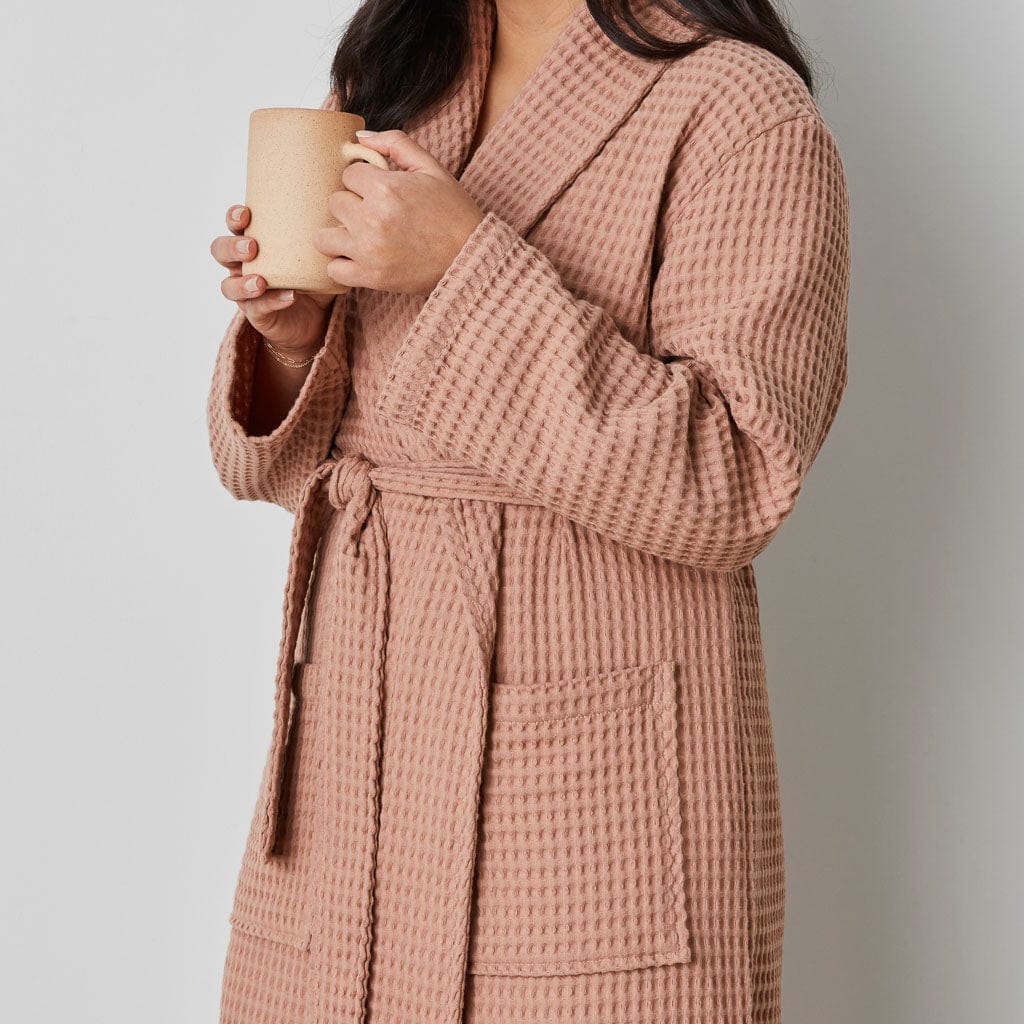 Mara Organic Waffle Robe