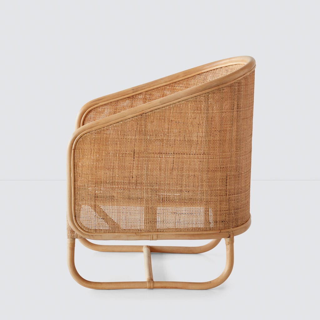 Lindu Cane Lounge Chair