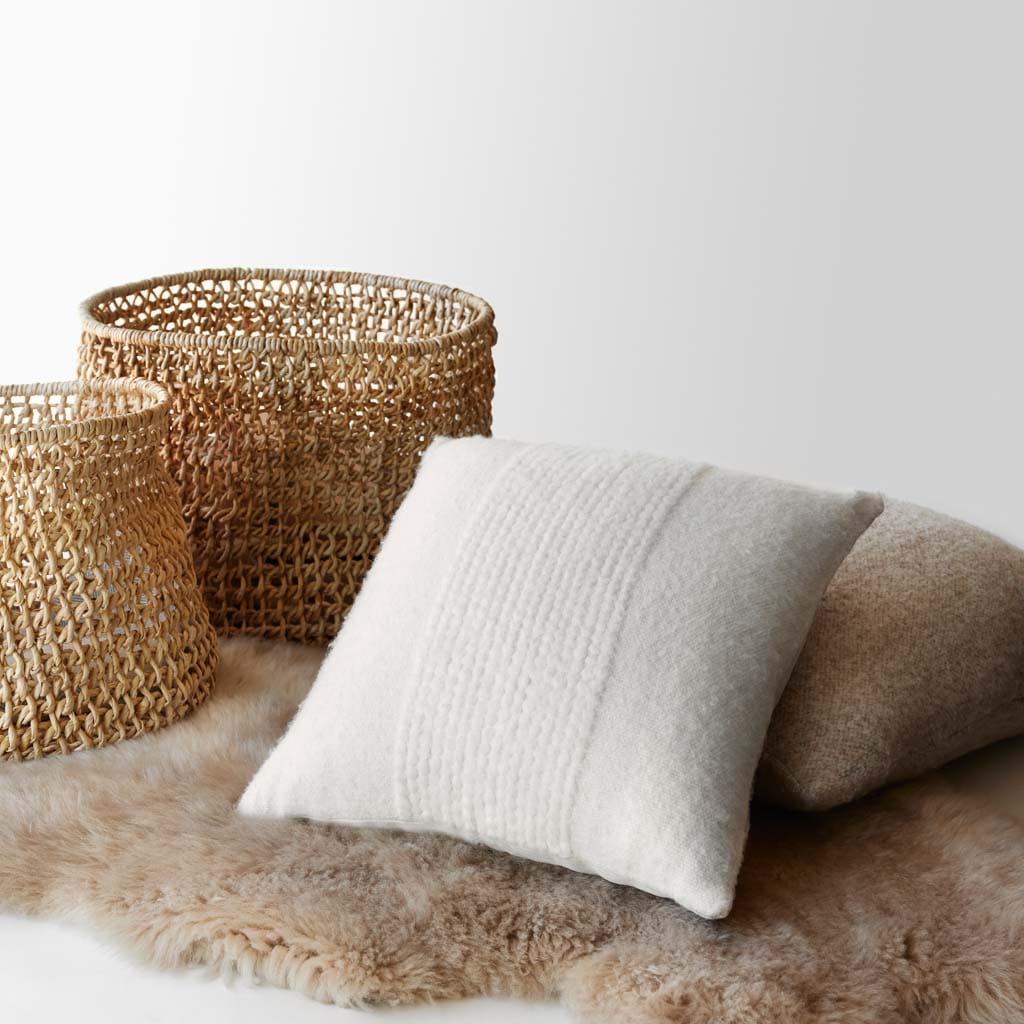 Sheepskin Accent Rug - Tan