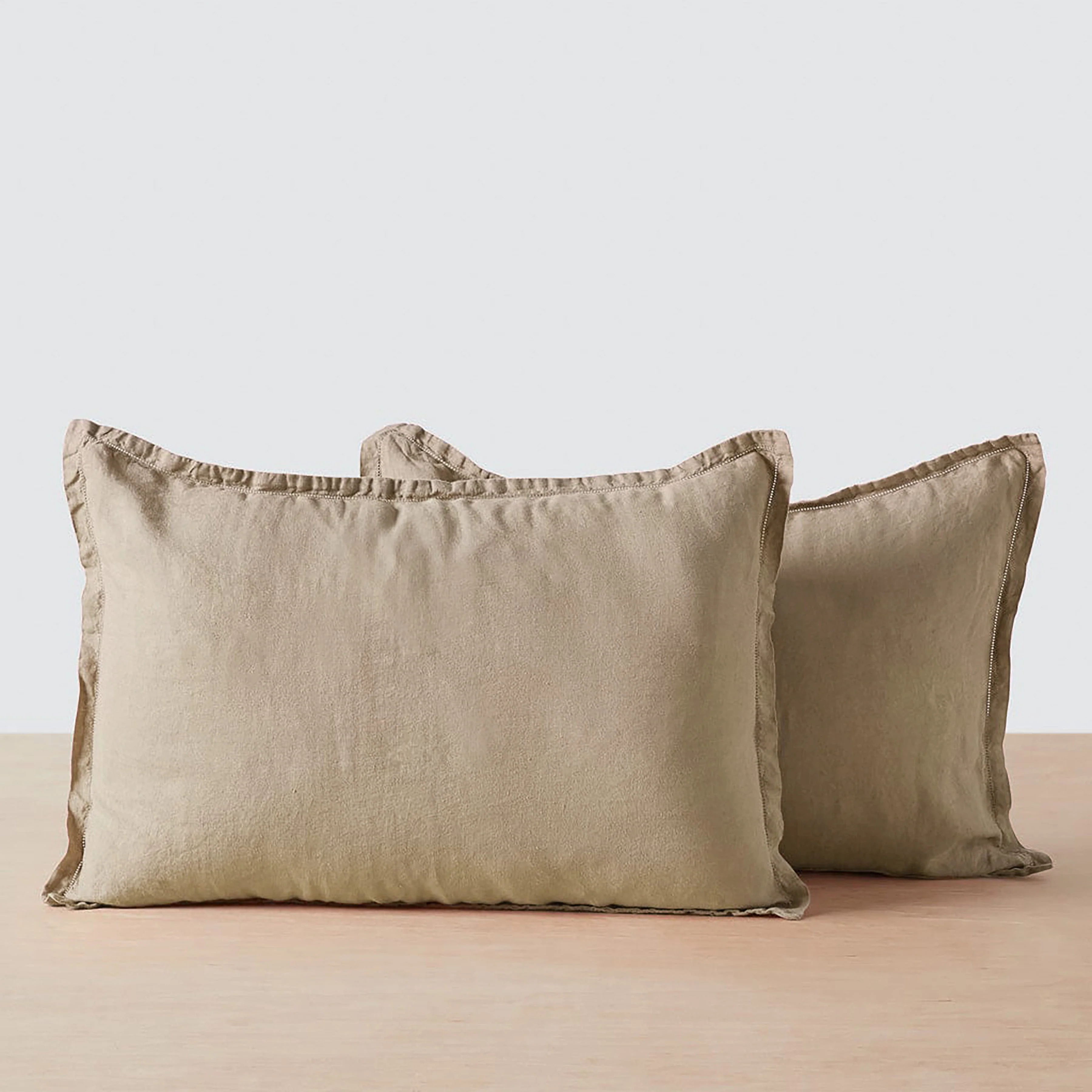 Stonewashed Linen Shams