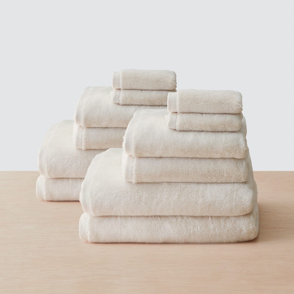 Organic Plush Bath Towel Set