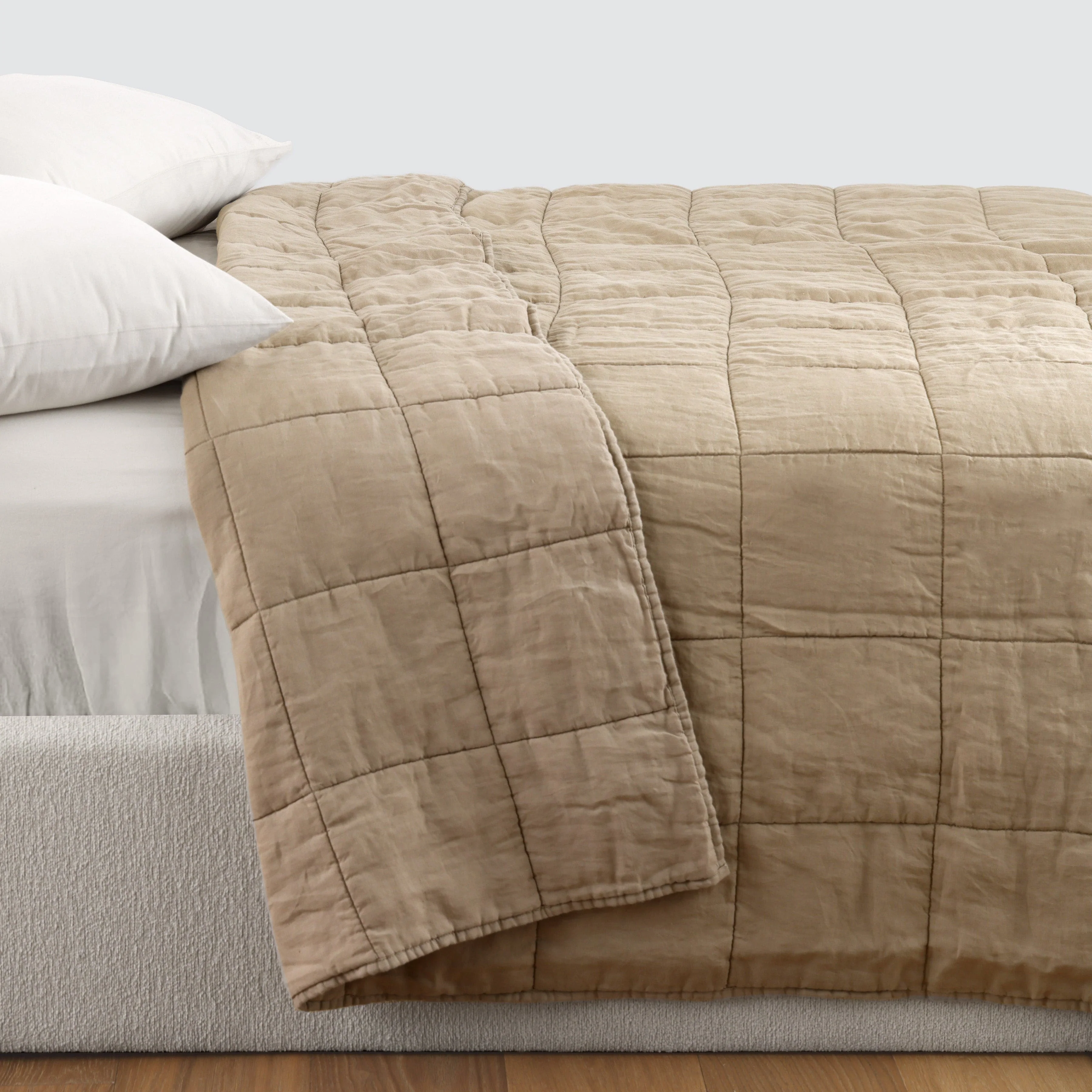 Stonewashed Linen Quilt