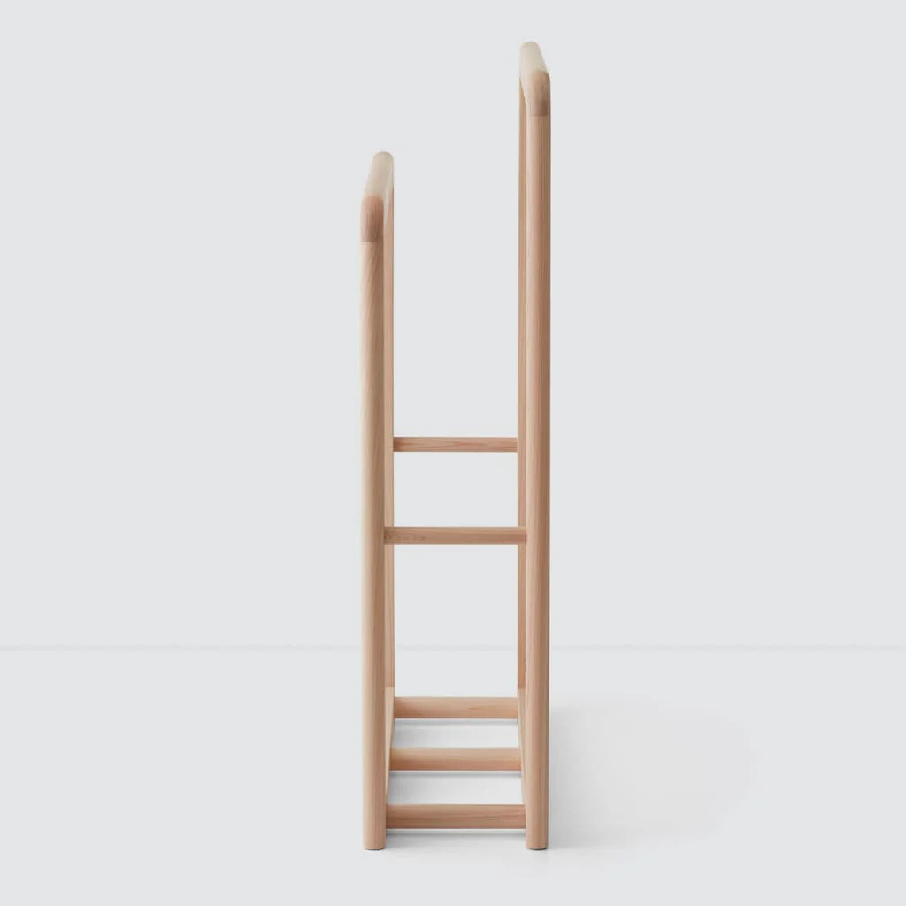 Hinoki Wood Standing Rack