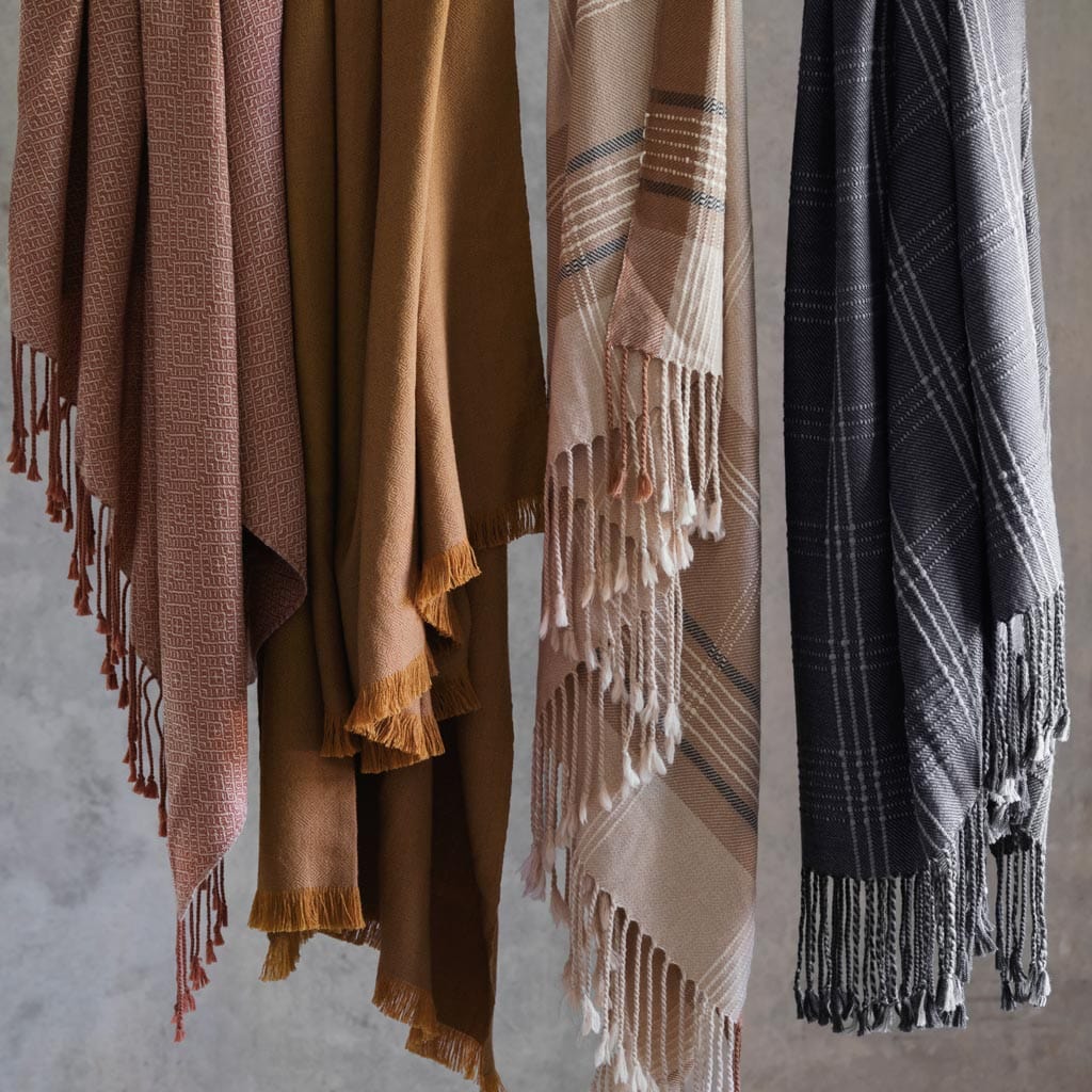 La Calle Alpaca Throw