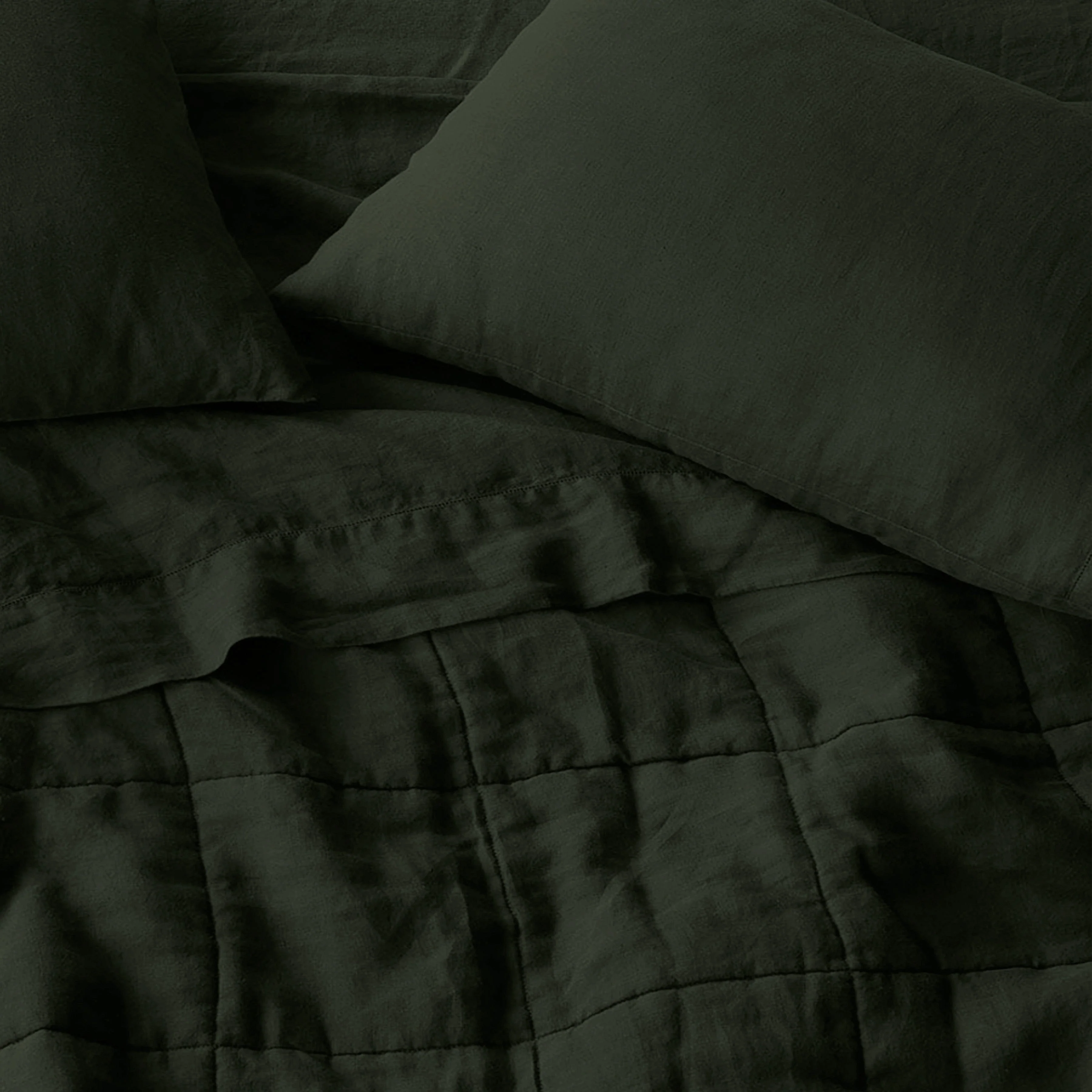 Stonewashed Linen Quilt