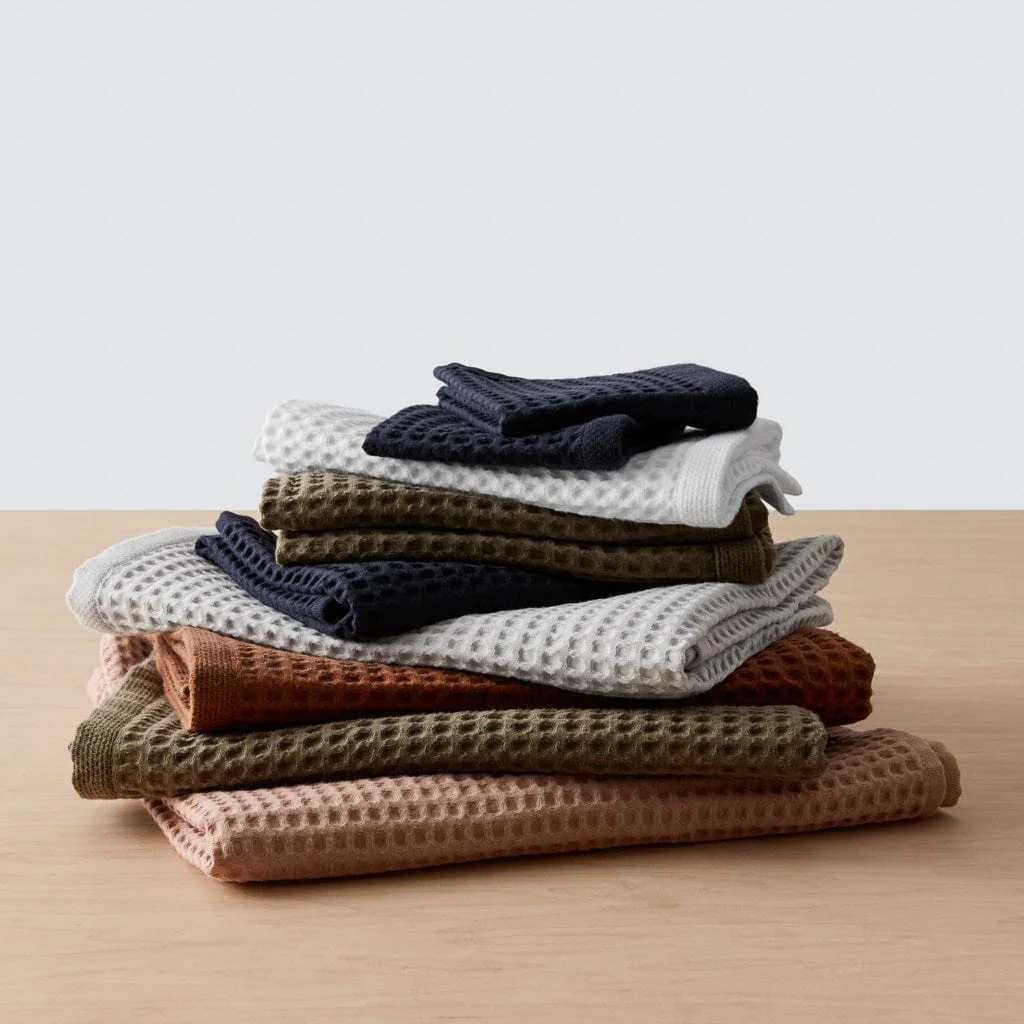 Mara Organic Waffle Towels