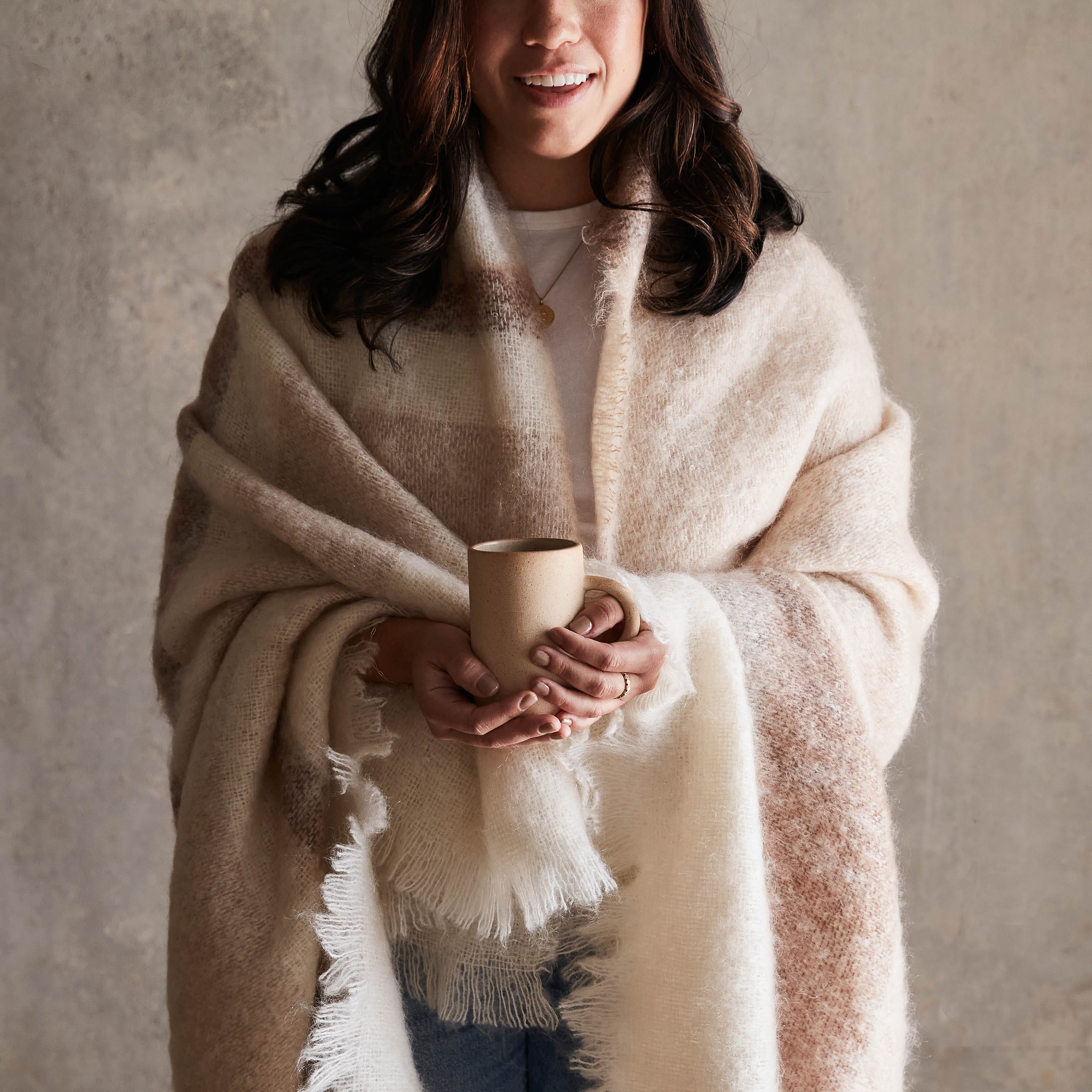 Delaney Mohair Throw